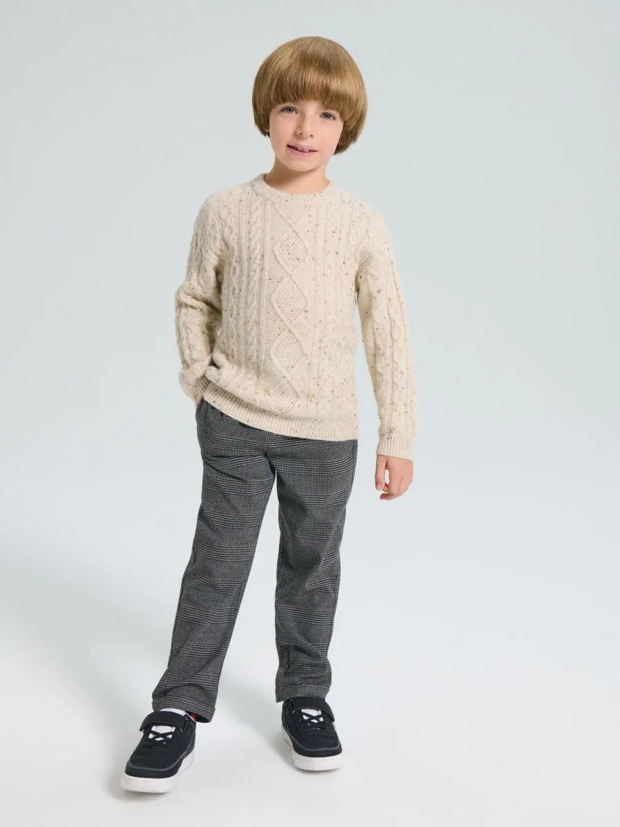 Pantaloni pull-on cu amestec de viscoză