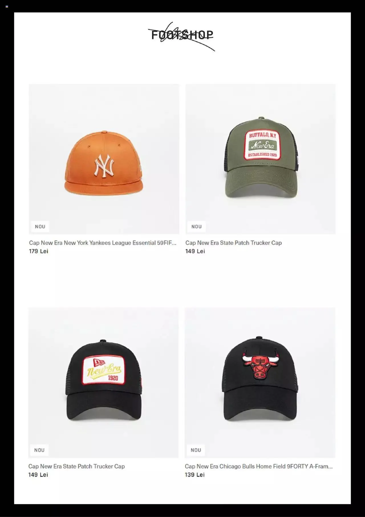 Catalog Catalog Footshop de la 26 aprilie până la 31 decembrie 2023 - Revista Pagina 4