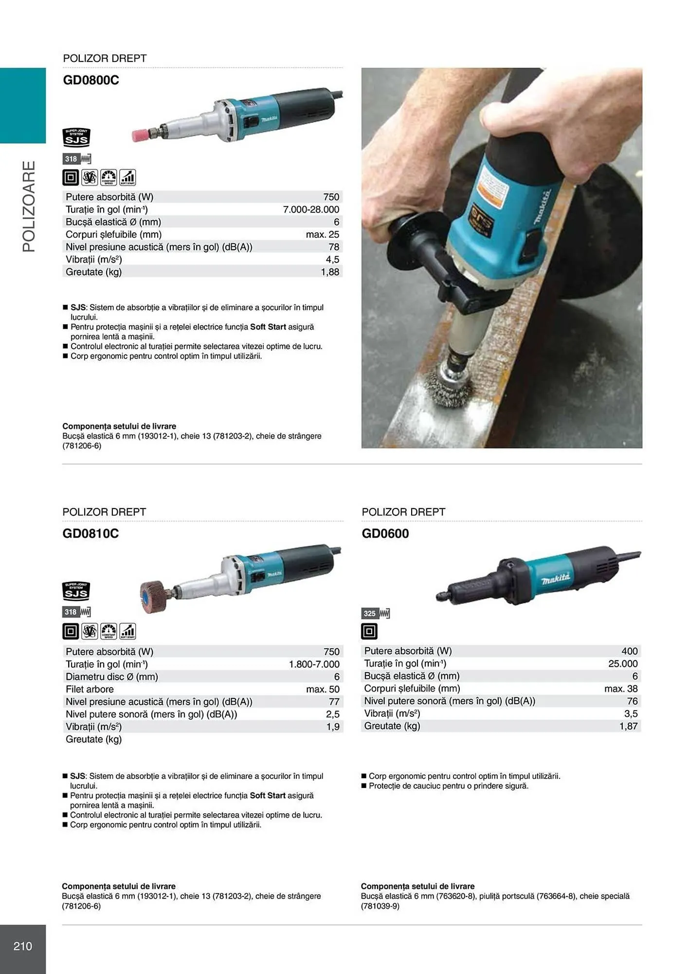 Catalog Catalog Makita de la 28 aprilie până la 31 decembrie 2026 - Revista Pagina 210