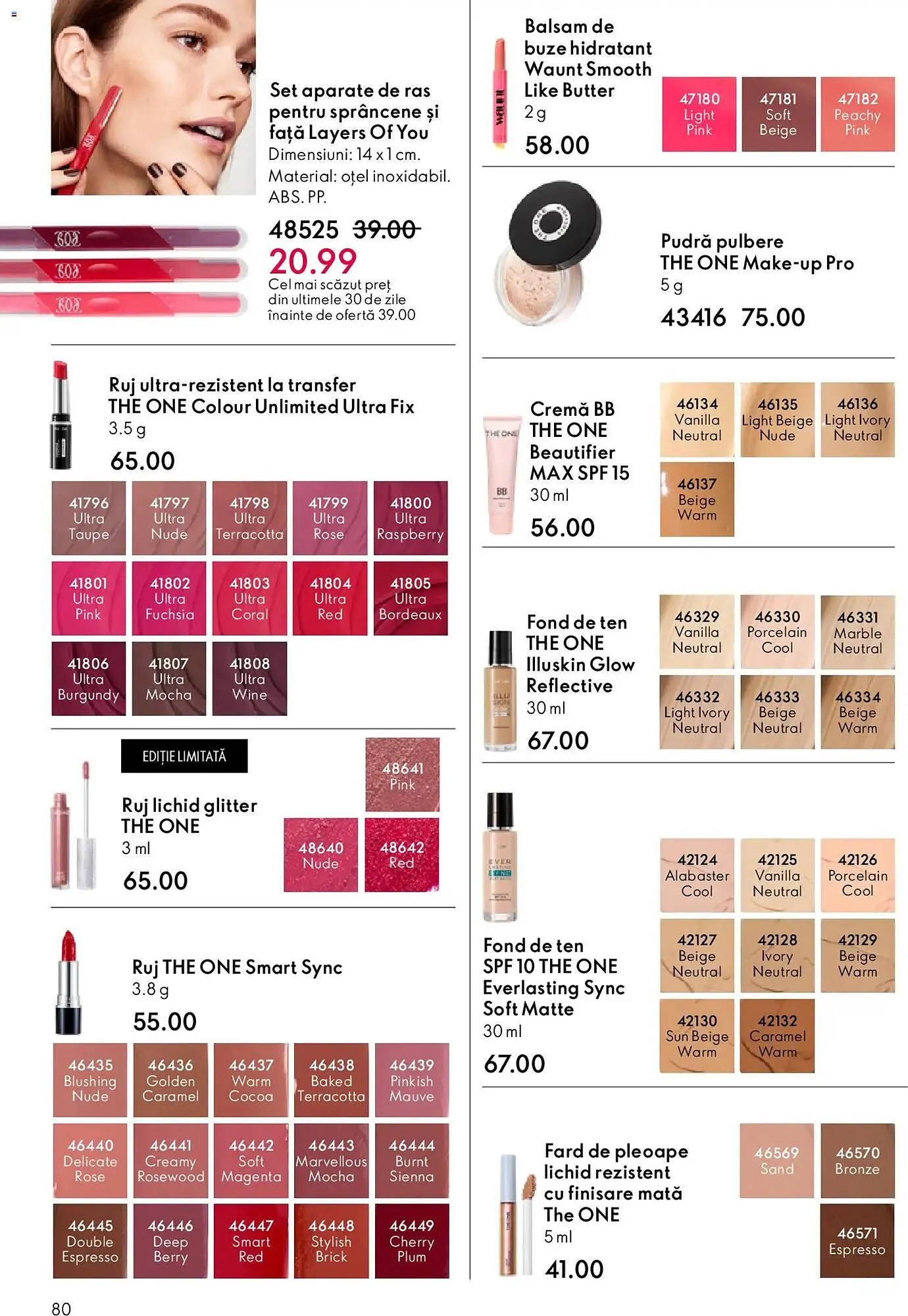 Catalog Catalog Oriflame de la 3 martie până la 24 martie 2026 - Revista Pagina 80