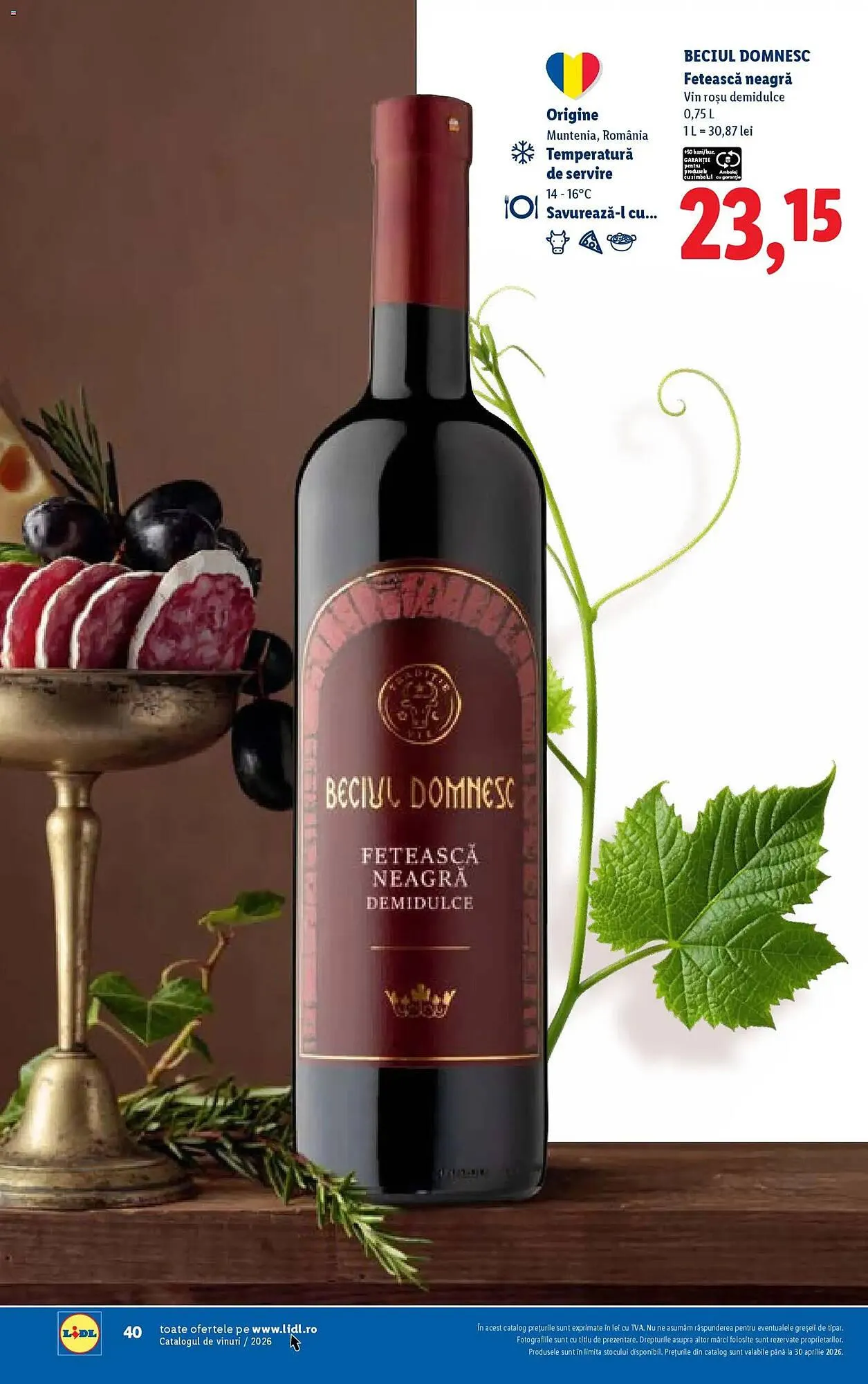 Catalog Catalog Lidl de la 22 februarie până la 30 aprilie 2026 - Revista Pagina 40