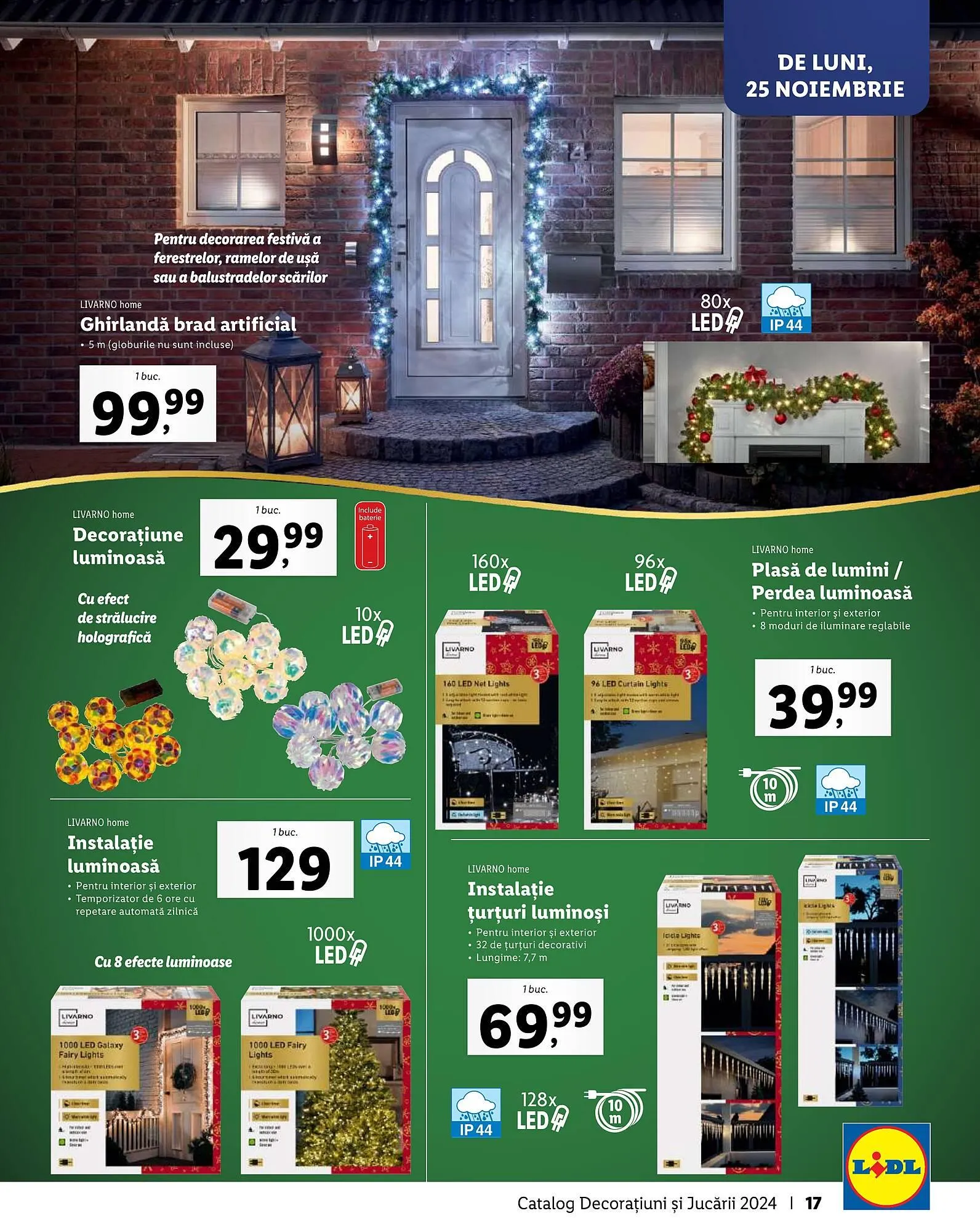 Catalog Catalog Lidl de la 4 noiembrie până la 24 decembrie 2024 - Revista Pagina 17