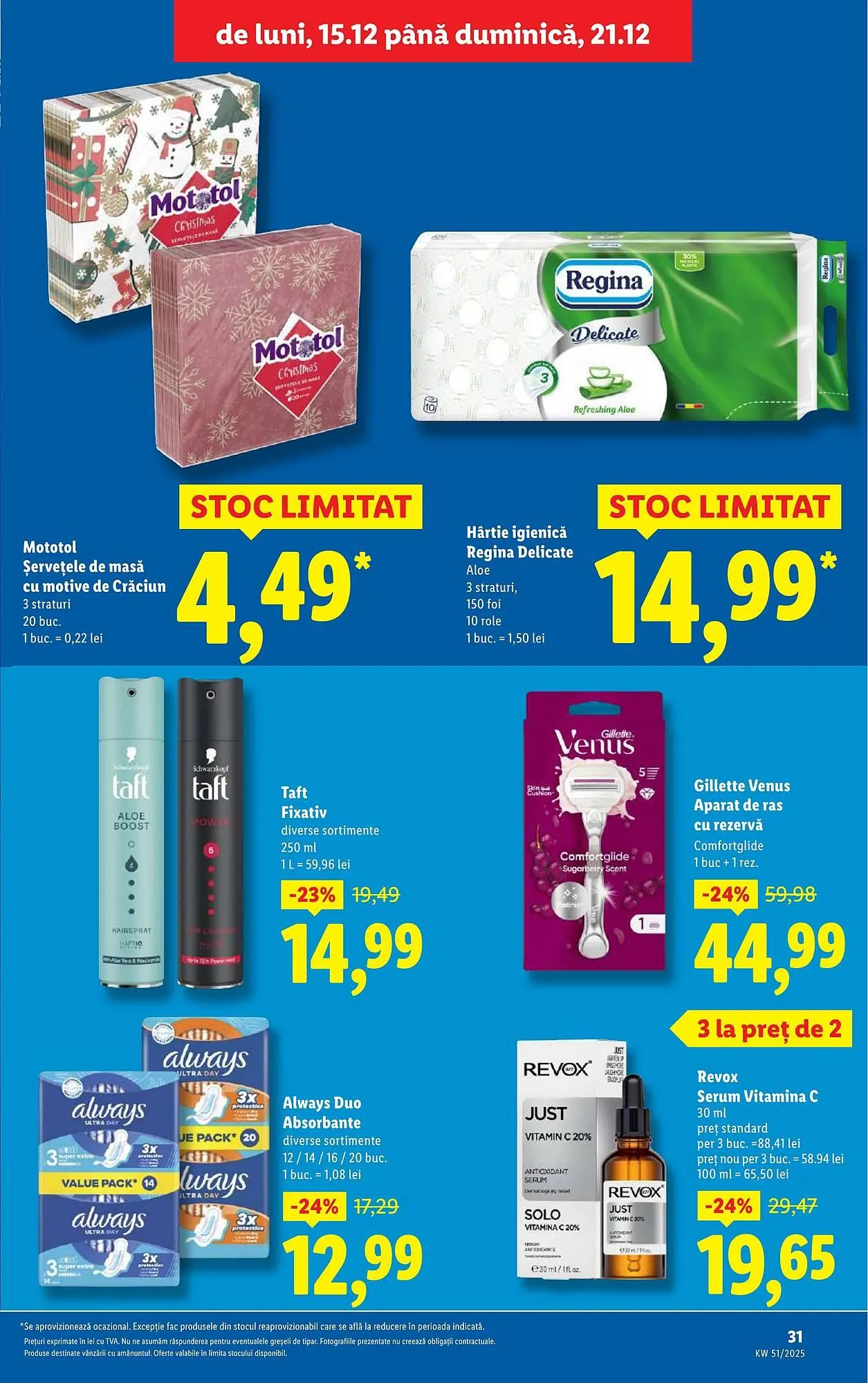 Catalog Catalog Lidl de la 15 decembrie până la 21 decembrie 2025 - Revista Pagina 31