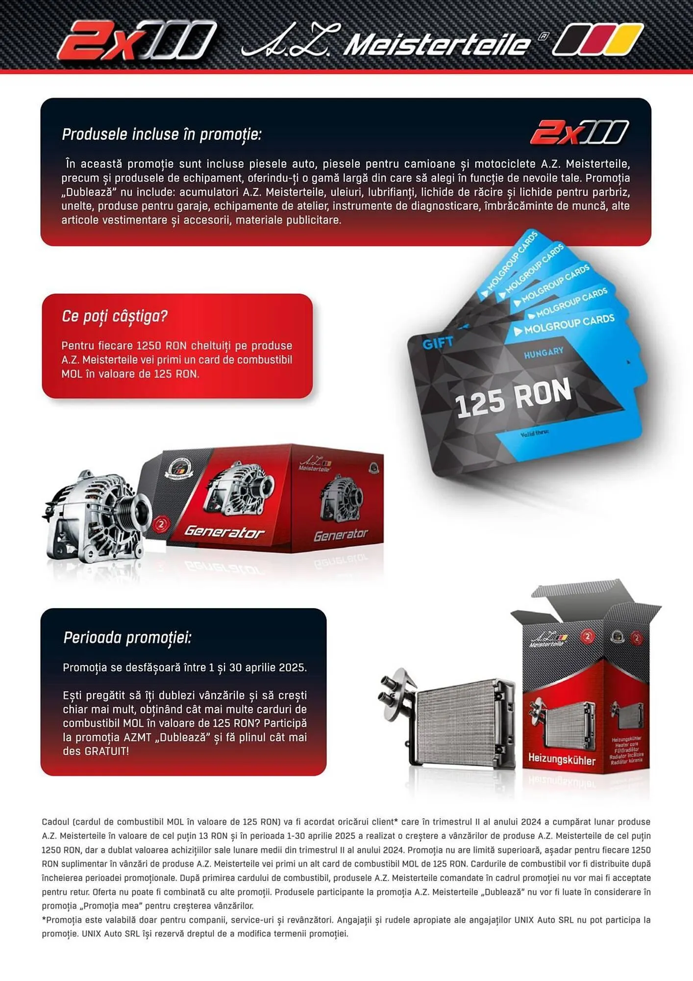 Catalog Catalog UNIX Auto de la 1 aprilie până la 30 aprilie 2025 - Revista Pagina 17