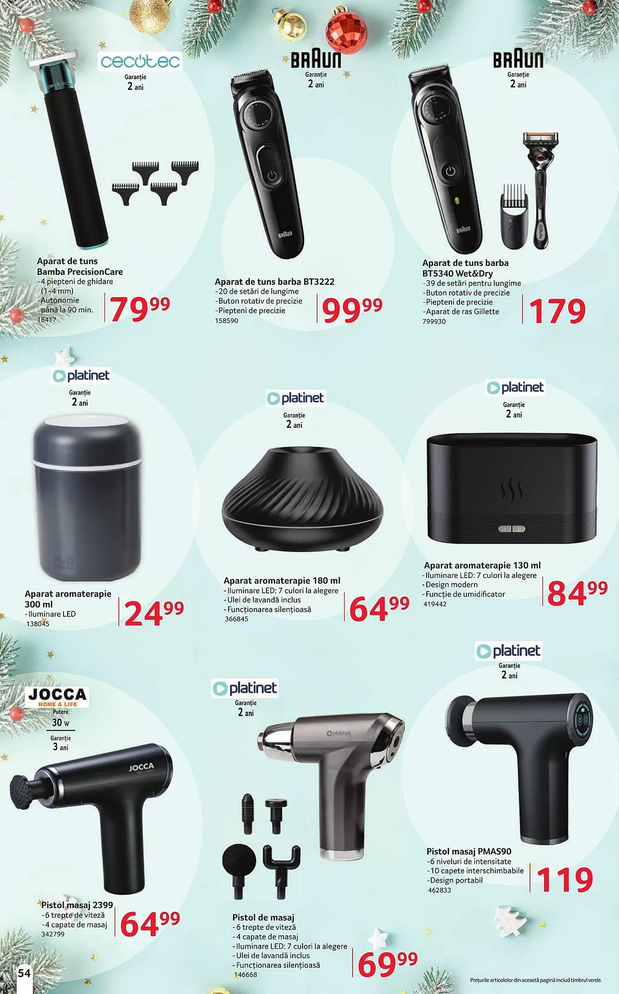 Catalog Catalog Selgros de la 6 decembrie până la 24 decembrie 2025 - Revista Pagina 54