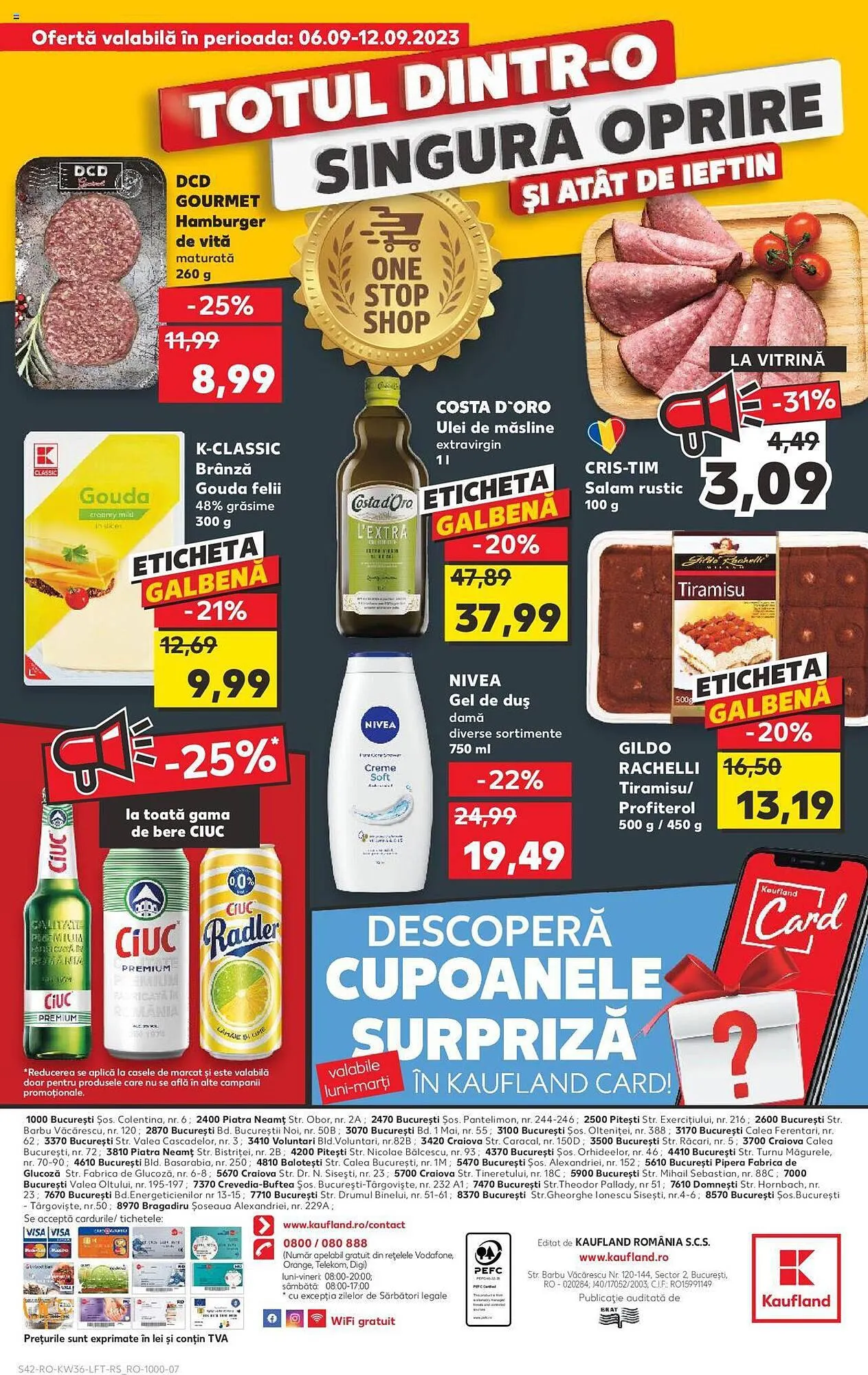 Catalog Kaufland catalog de la 6 septembrie până la 12 septembrie 2023 - Revista Pagina 42