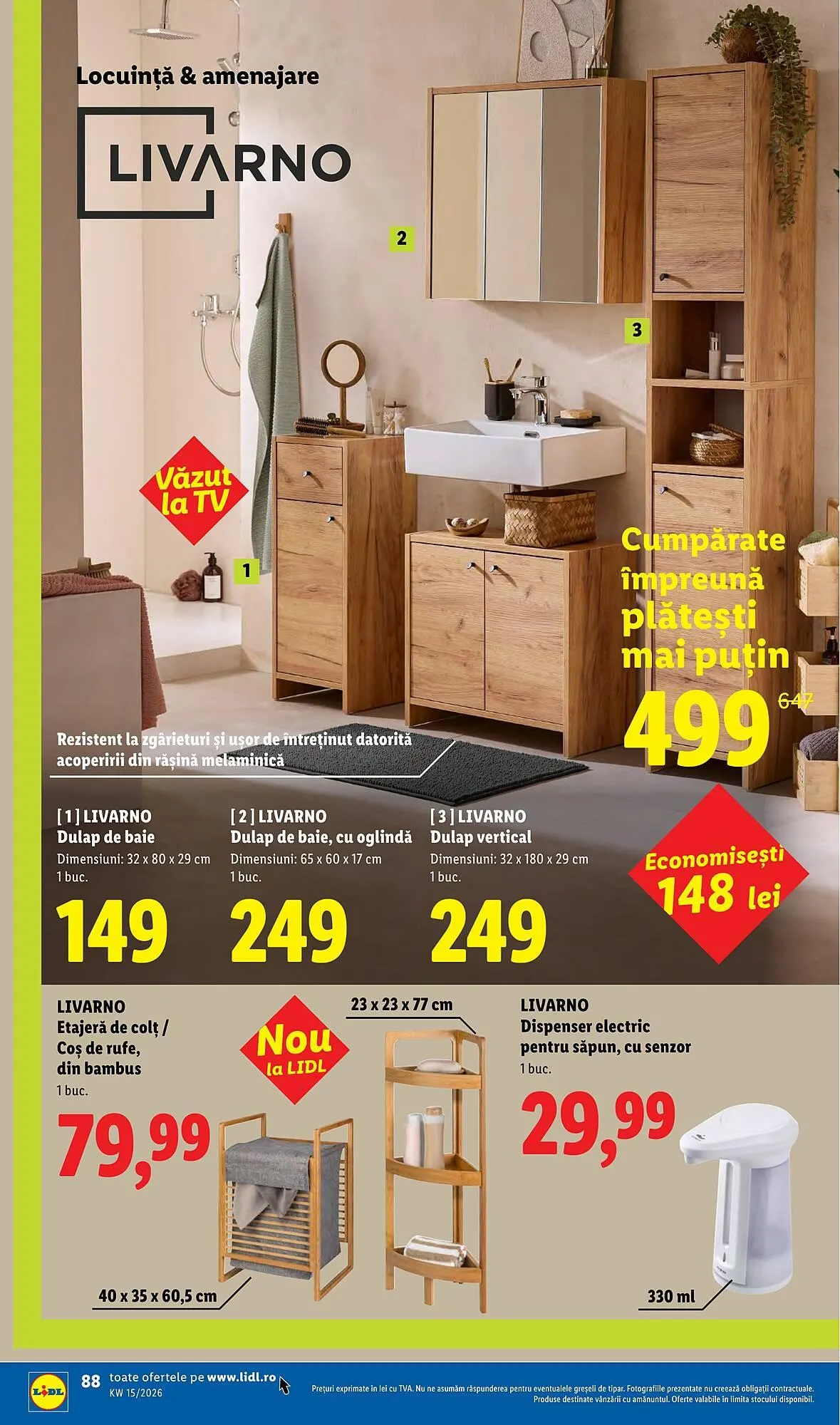 Catalog Catalog Lidl de la 6 aprilie până la 11 aprilie 2026 - Revista Pagina 88
