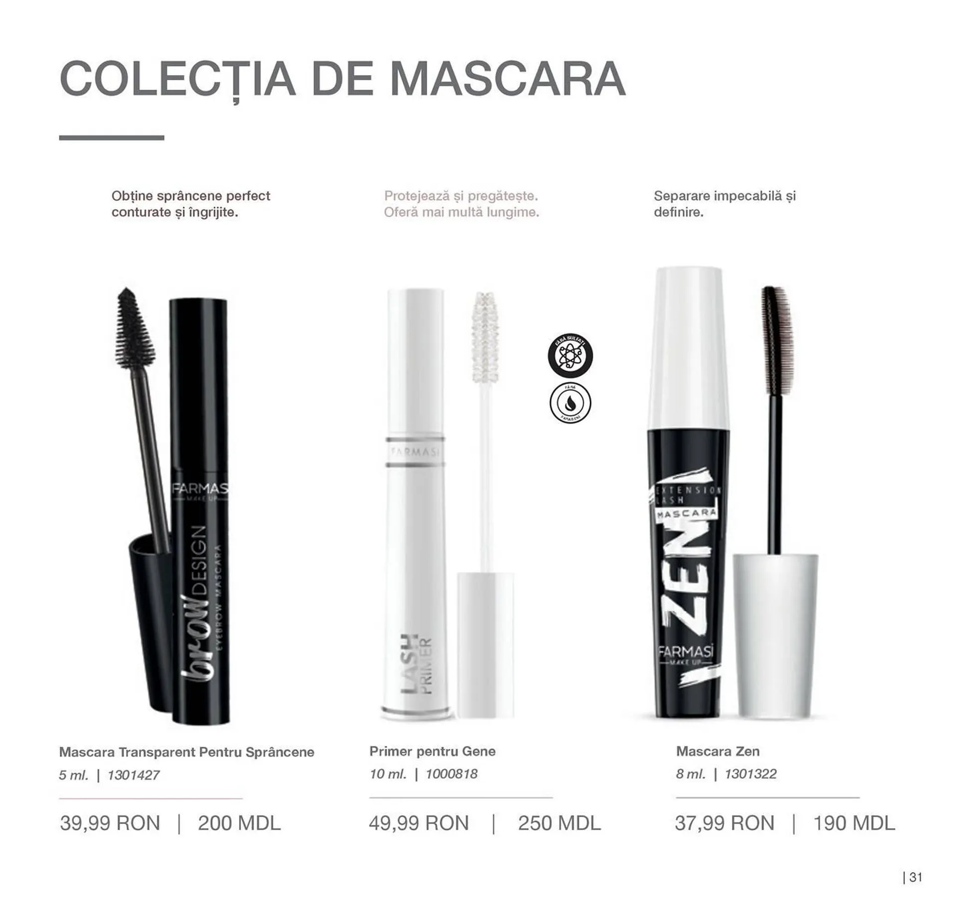 Catalog Catalog Farmasi de la 1 aprilie până la 31 august 2026 - Revista Pagina 31