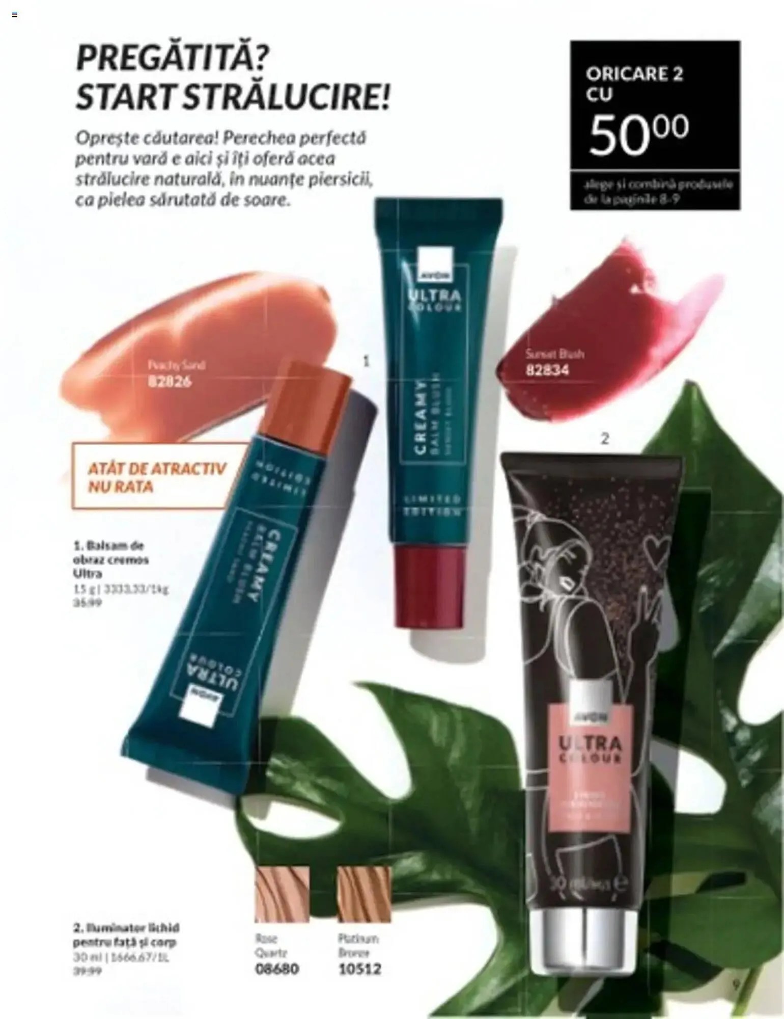 Catalog Catalog Avon de la 30 iunie până la 31 iulie 2025 - Revista Pagina 9