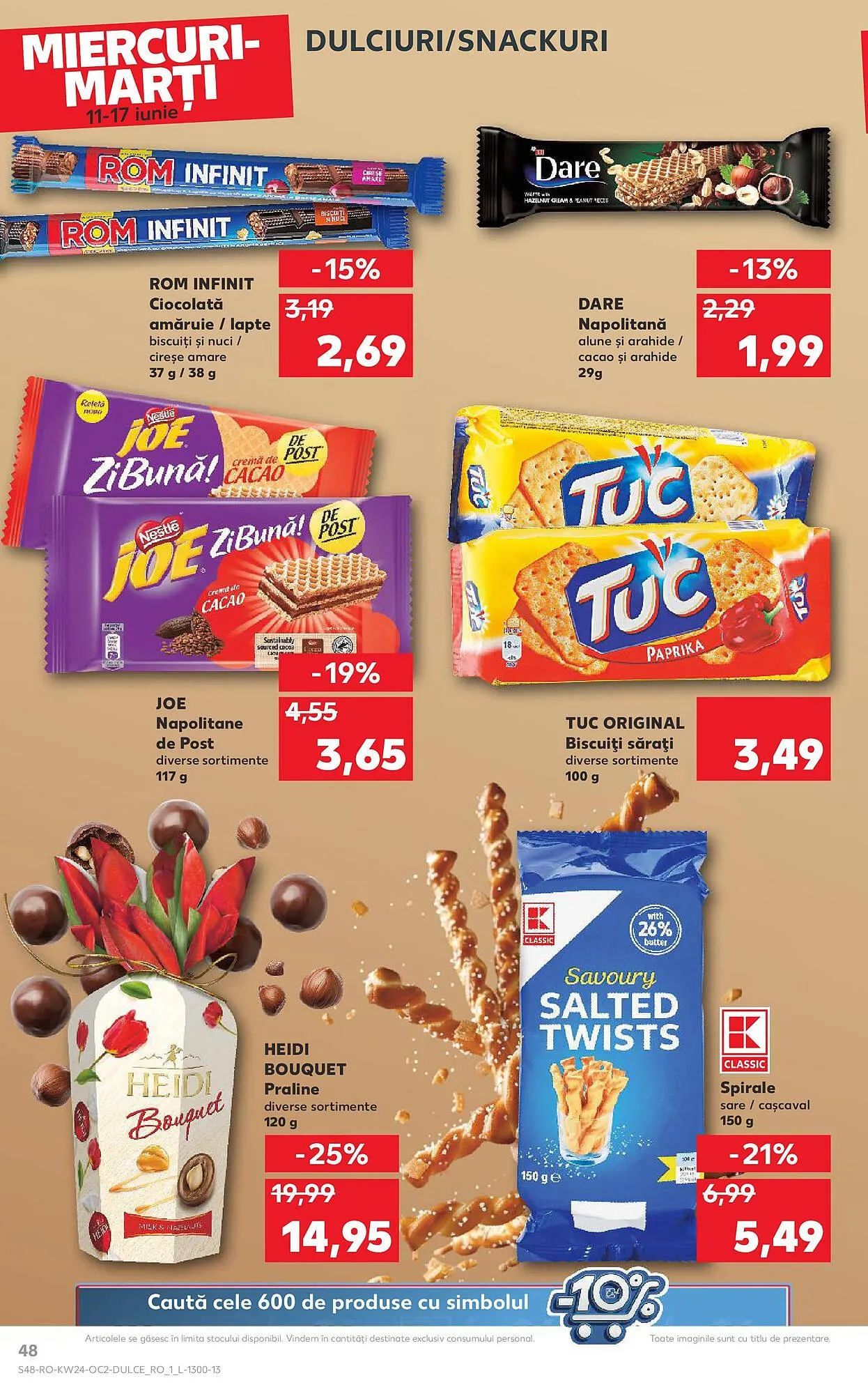 Catalog Catalog Kaufland de la 11 iunie până la 17 iunie 2025 - Revista Pagina 48