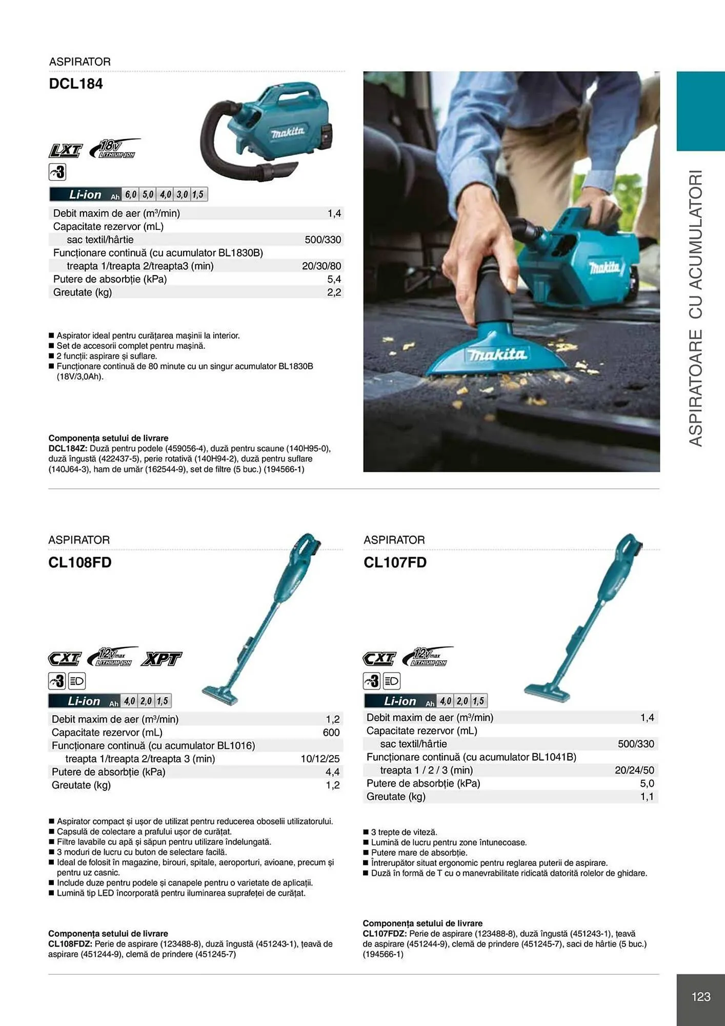 Catalog Catalog Makita de la 28 aprilie până la 31 decembrie 2026 - Revista Pagina 123