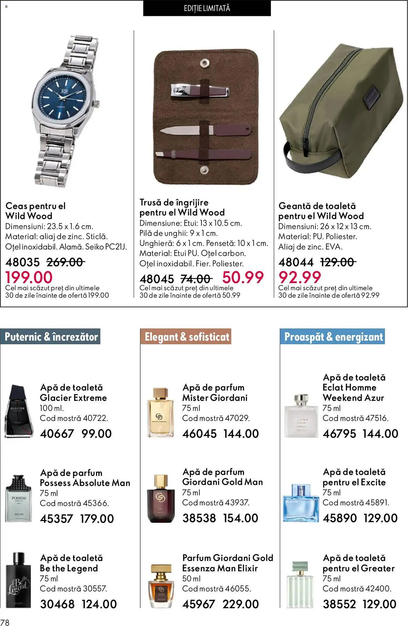 Catalog Catalog Oriflame de la 14 aprilie până la 5 mai 2026 - Revista Pagina 78