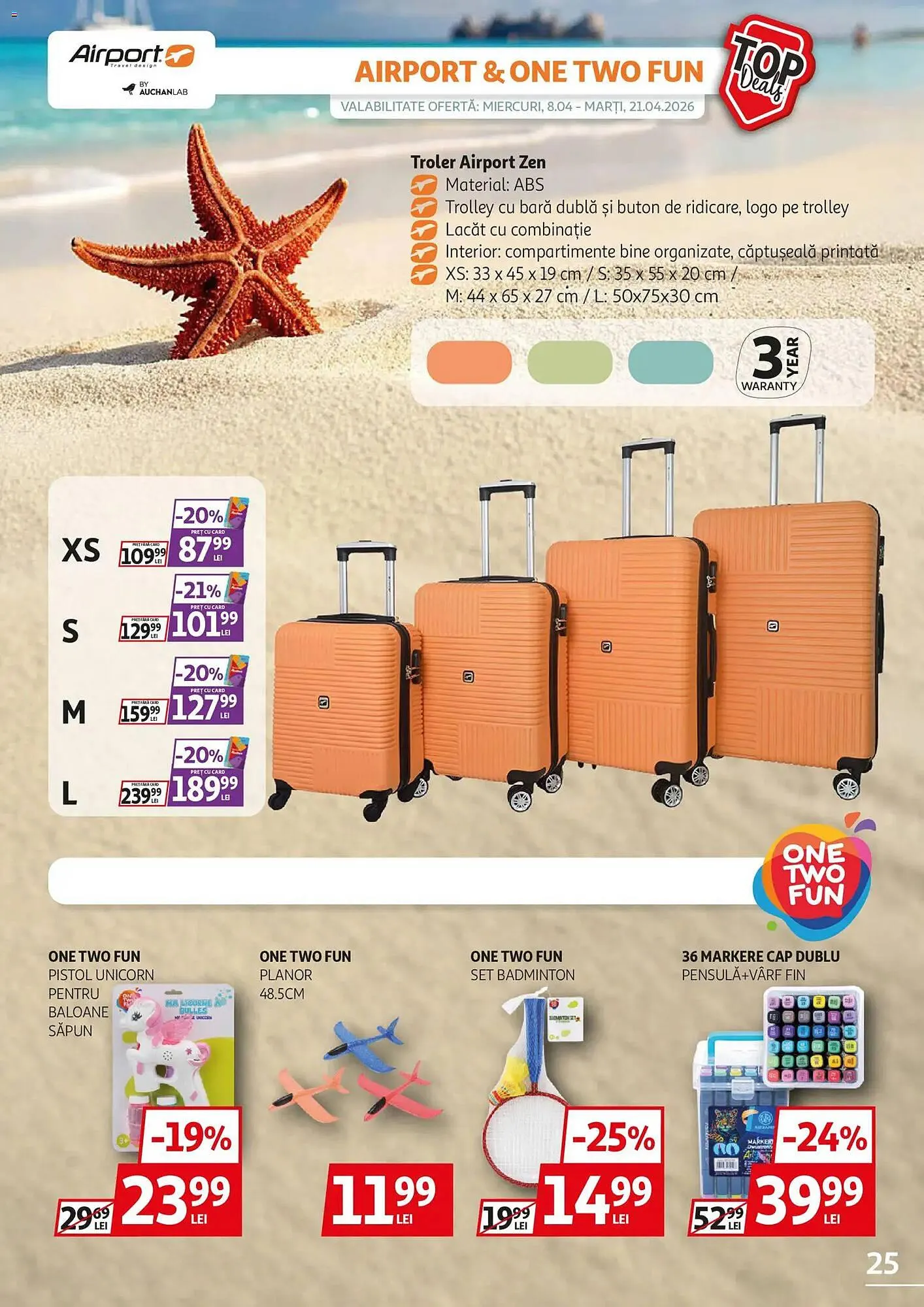 Catalog Catalog Auchan de la 8 aprilie până la 21 aprilie 2026 - Revista Pagina 25