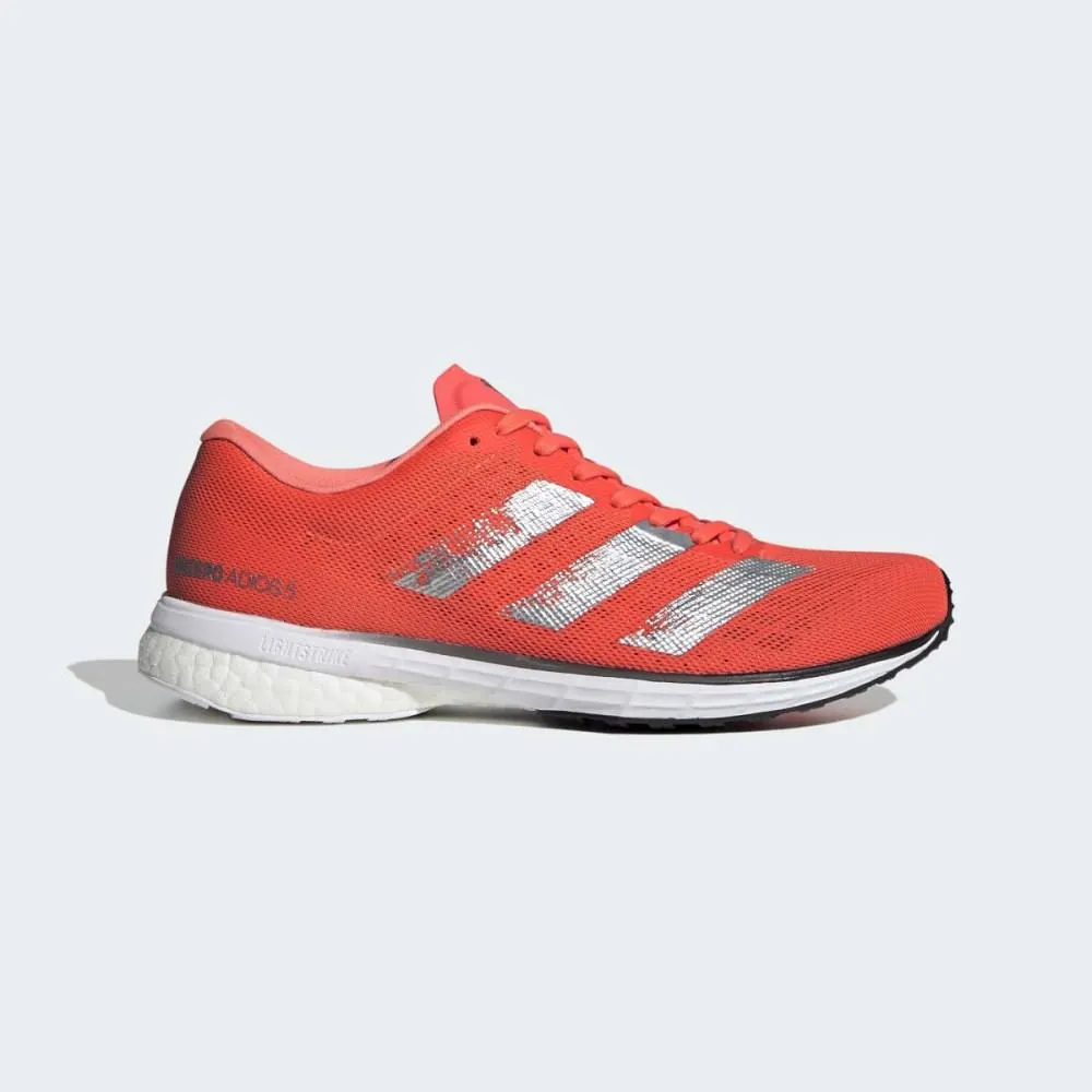 Adidasi Alergare Dama Adidas Adizero Adios 5 Corai/Argintii Metal/Negrii