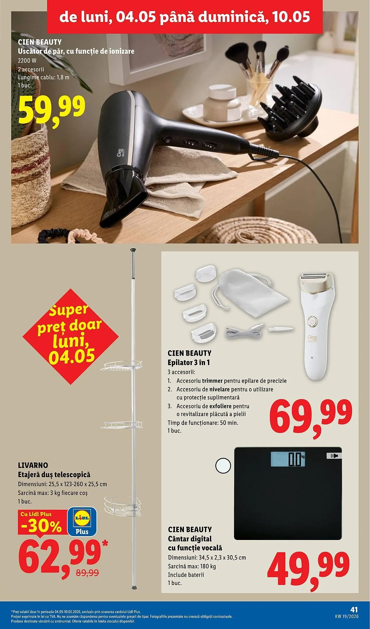 Catalog Catalog Lidl de la 4 mai până la 10 mai 2026 - Revista Pagina 41