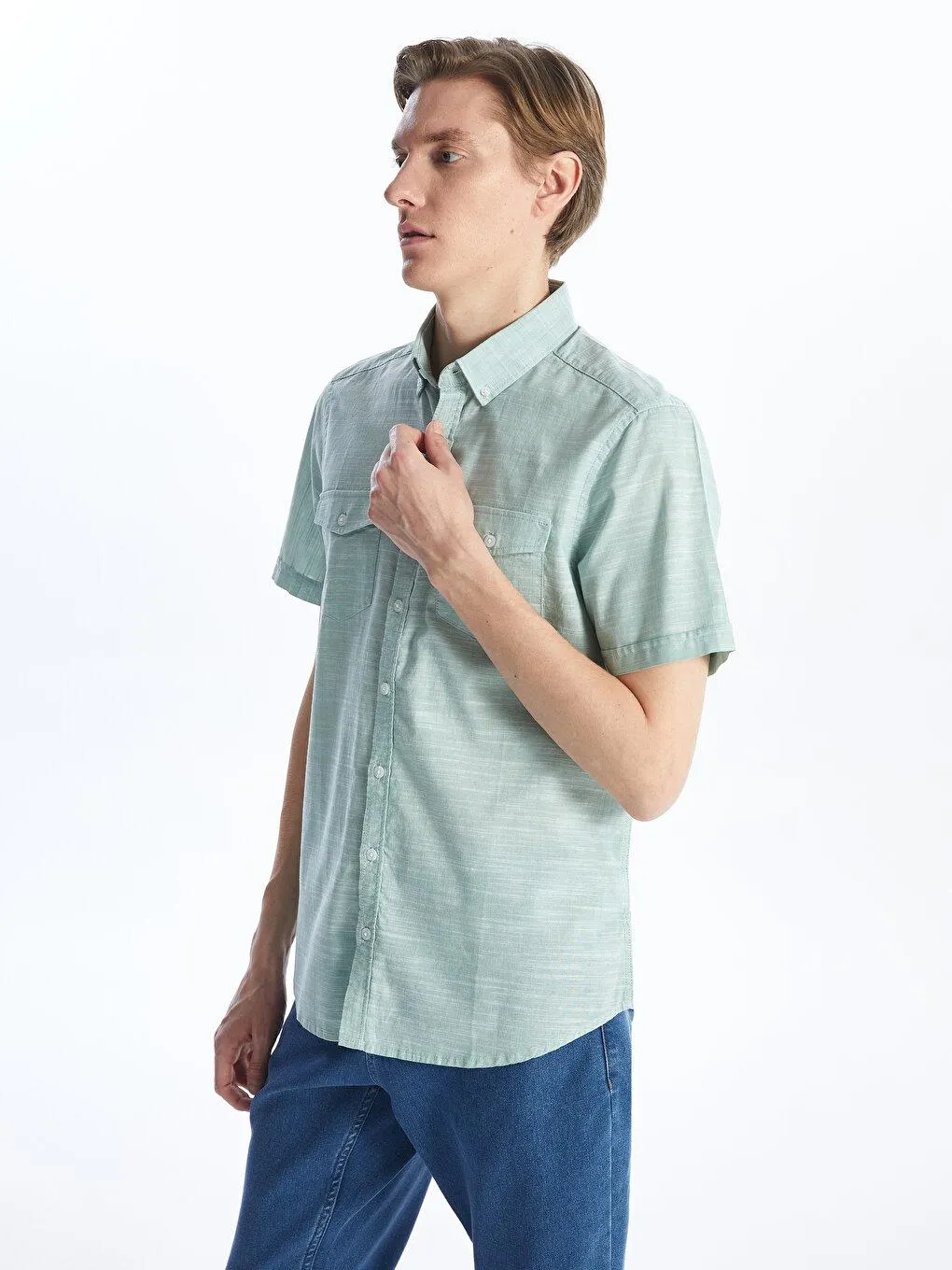 LCWAIKIKI Classic TURCOAZ Cămașă