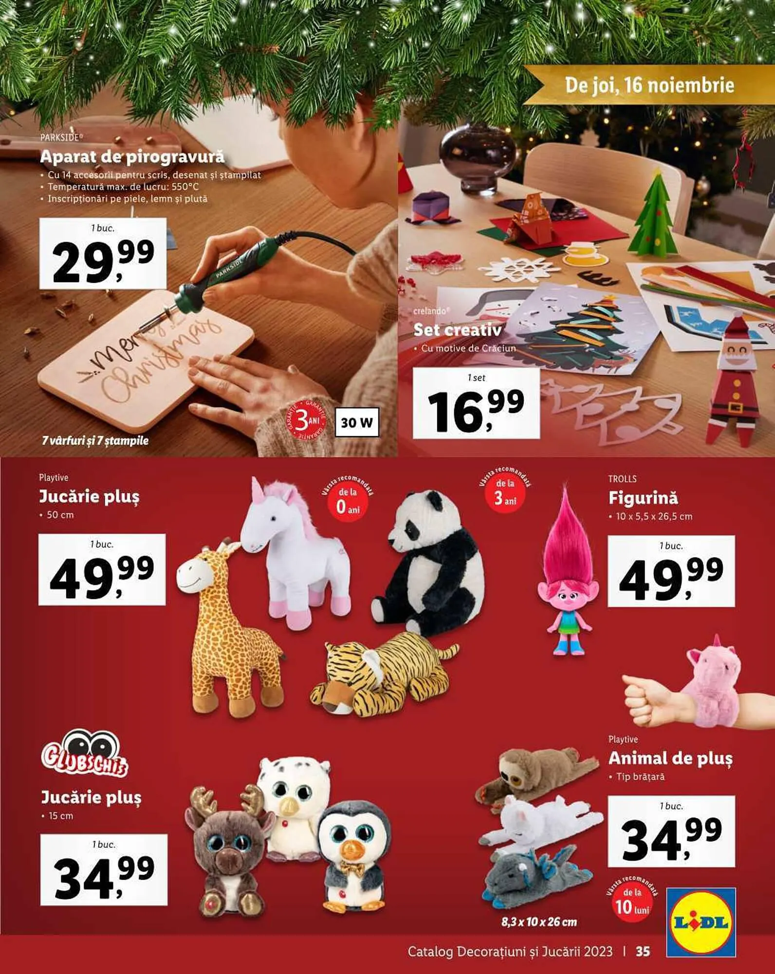 Catalog Lidl catalog de la 6 noiembrie până la 31 decembrie 2023 - Revista Pagina 35