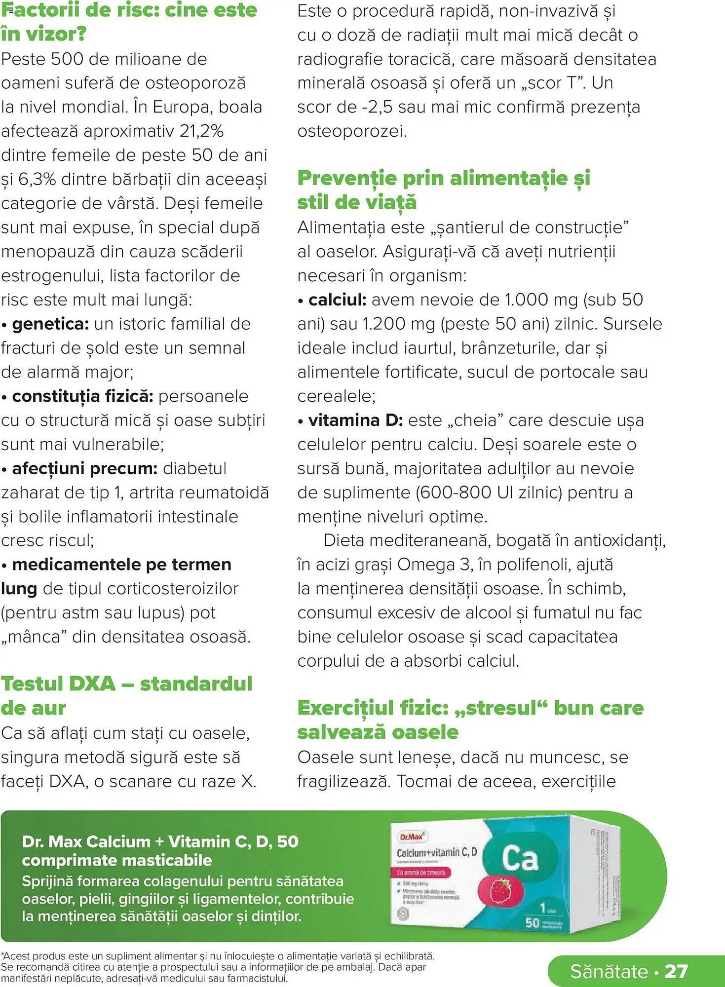 Catalog Catalog Dr.Max de la 28 februarie până la 31 mai 2026 - Revista Pagina 27