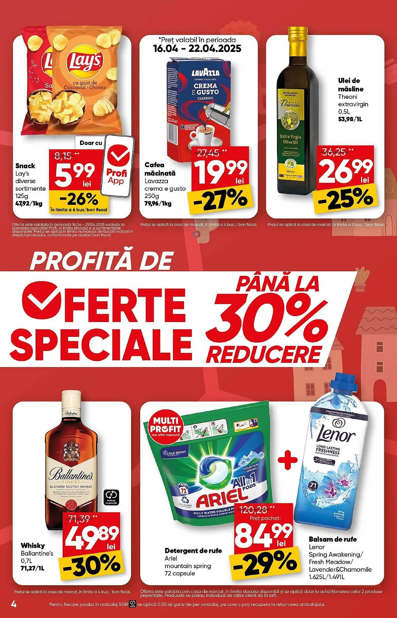 Catalog Catalog PROFI de la 16 aprilie până la 29 aprilie 2025 - Revista Pagina 4