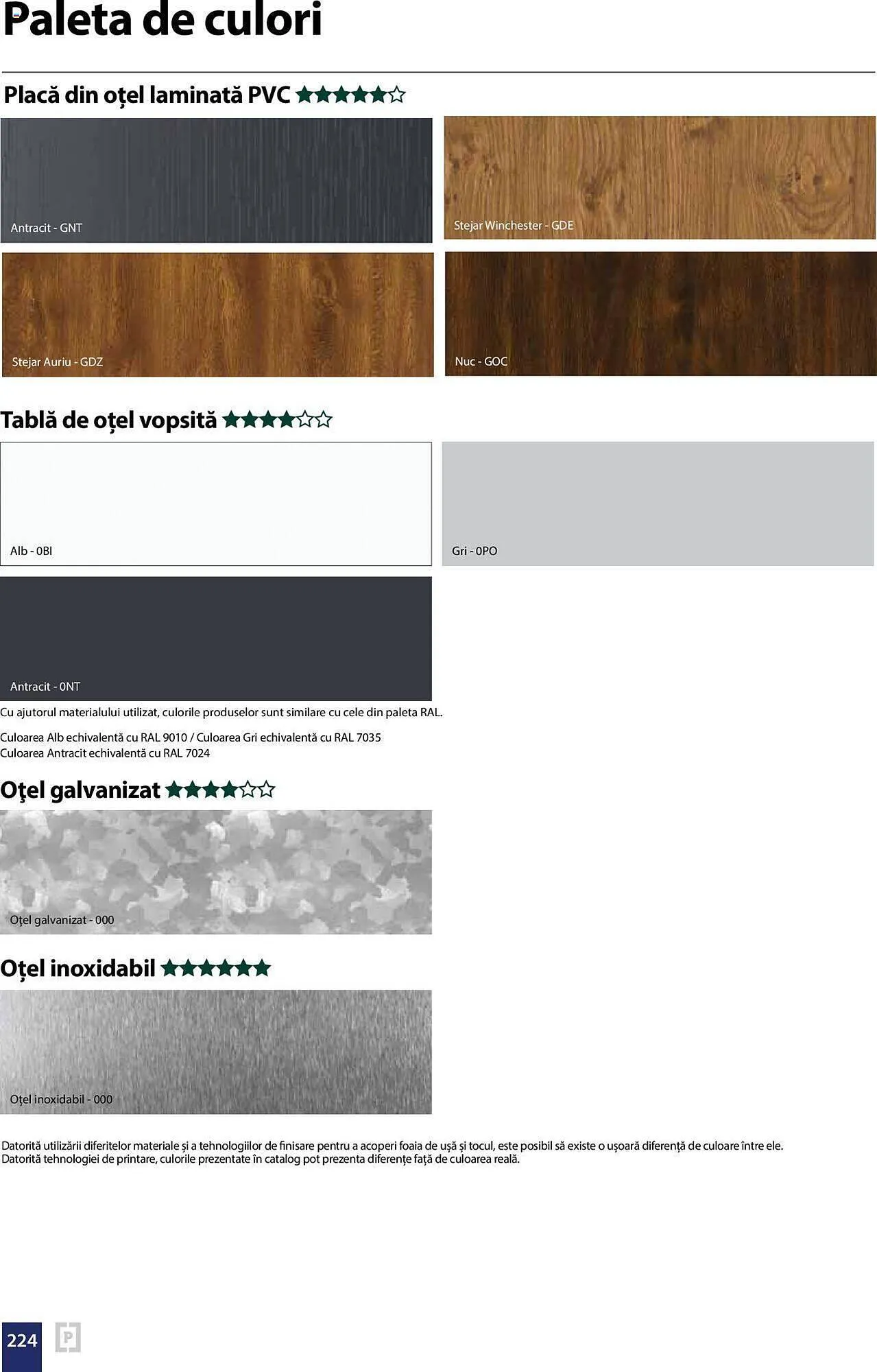 Catalog Proges catalog de la 13 septembrie până la 31 decembrie 2024 - Revista Pagina 224