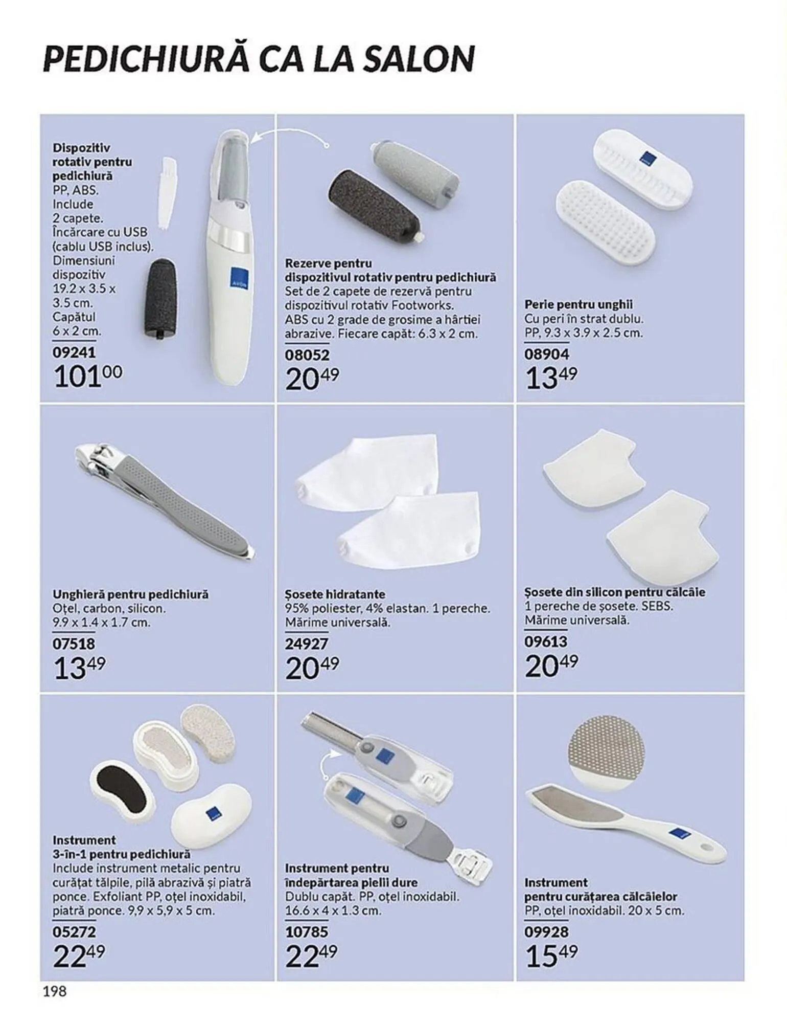 Catalog Catalog Avon de la 3 noiembrie până la 30 noiembrie 2025 - Revista Pagina 196