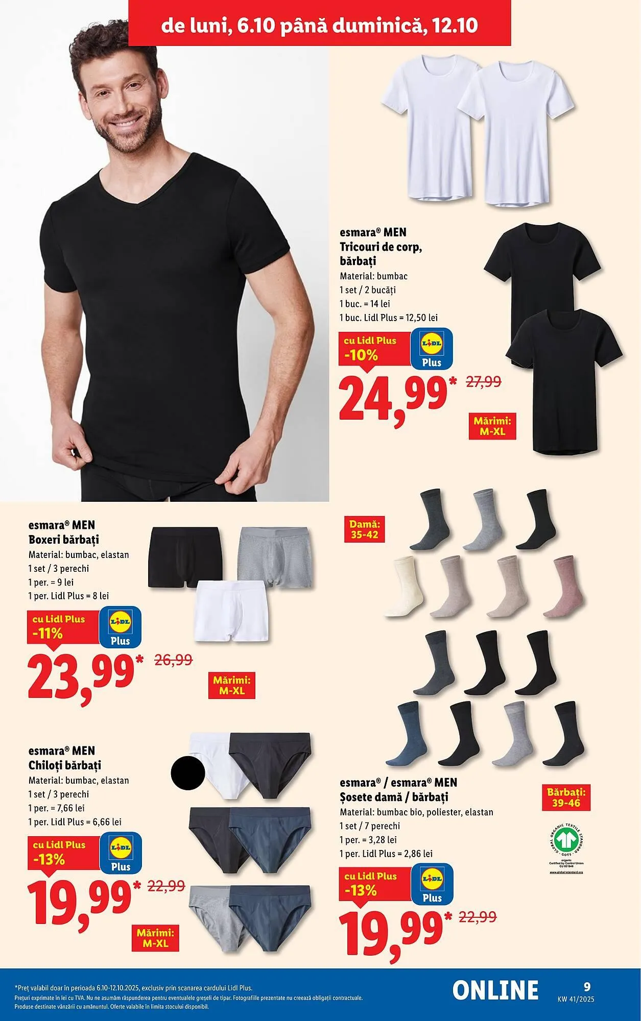 Catalog Catalog Lidl de la 6 octombrie până la 12 octombrie 2025 - Revista Pagina 9