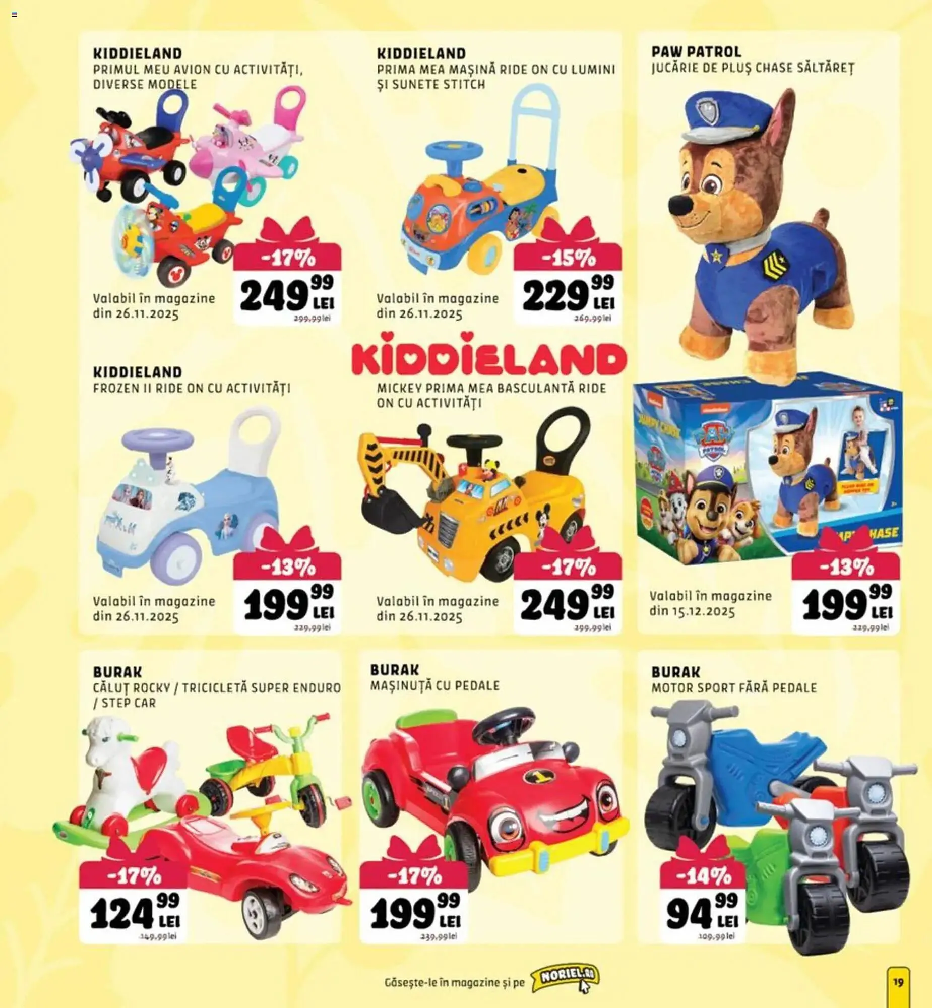 Catalog Magazine Noriel de la 16 noiembrie până la 23 decembrie 2025 - Revista Pagina 19