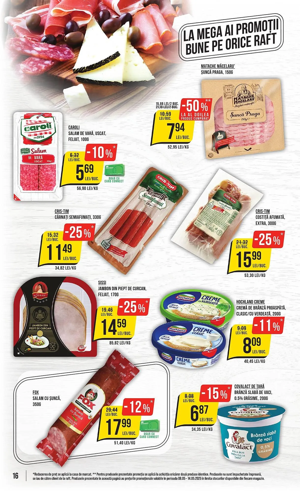 Catalog Catalog Mega Image de la 8 mai până la 14 mai 2025 - Revista Pagina 16