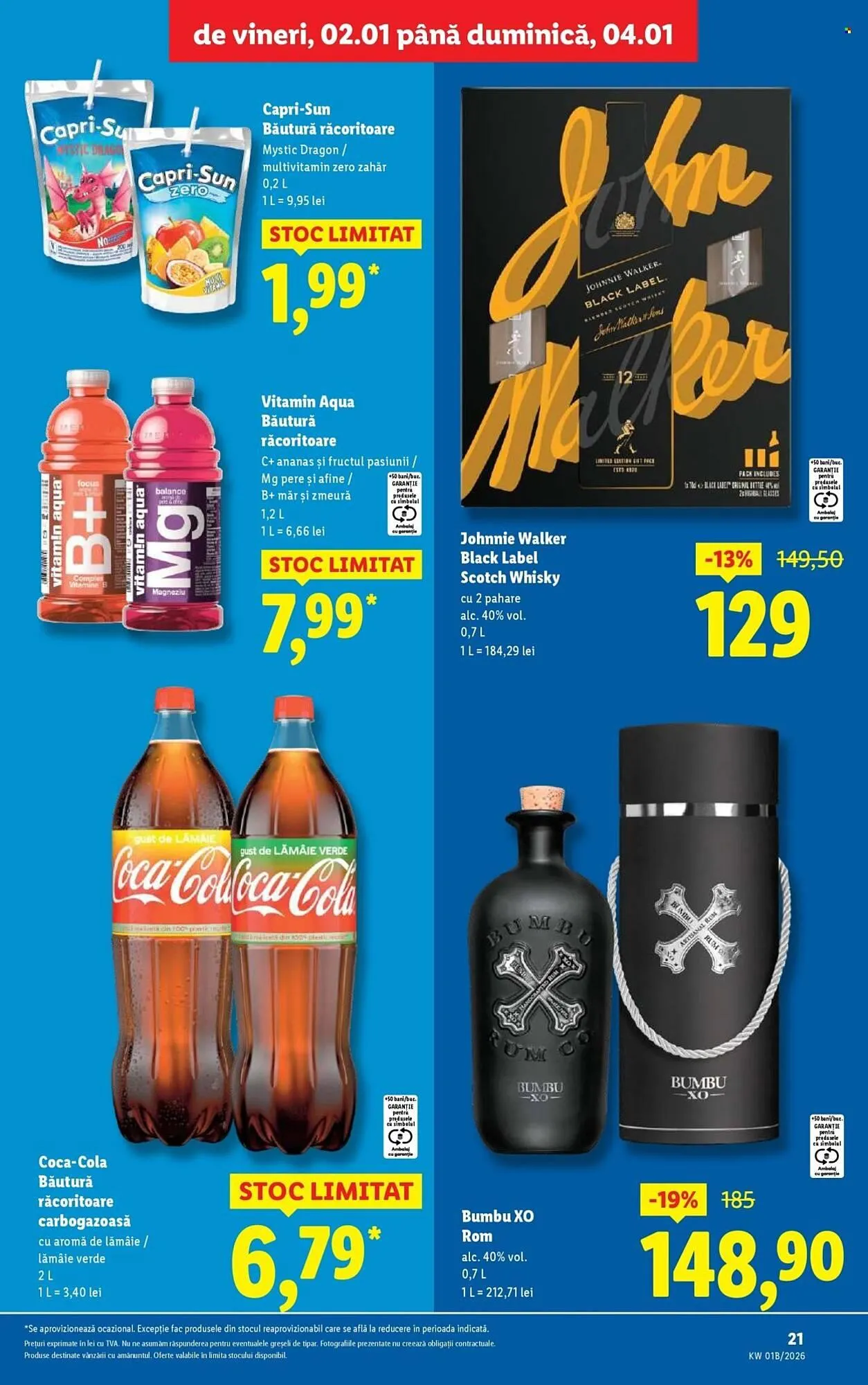 Catalog Catalog Lidl de la 2 ianuarie până la 4 ianuarie 2026 - Revista Pagina 21