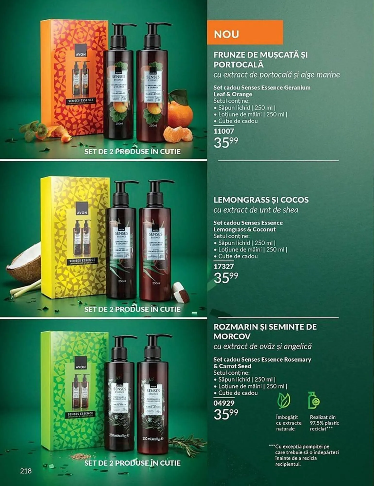 Catalog Catalog Avon de la 3 noiembrie până la 30 noiembrie 2025 - Revista Pagina 216