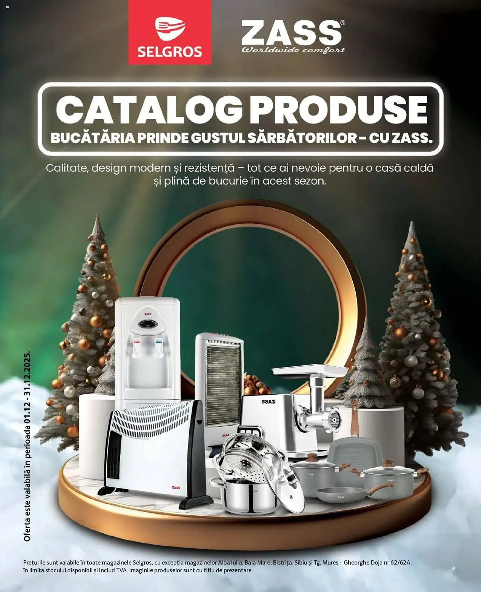 Catalog Catalog Selgros de la 30 noiembrie până la 31 decembrie 2025 - Revista Pagina 1