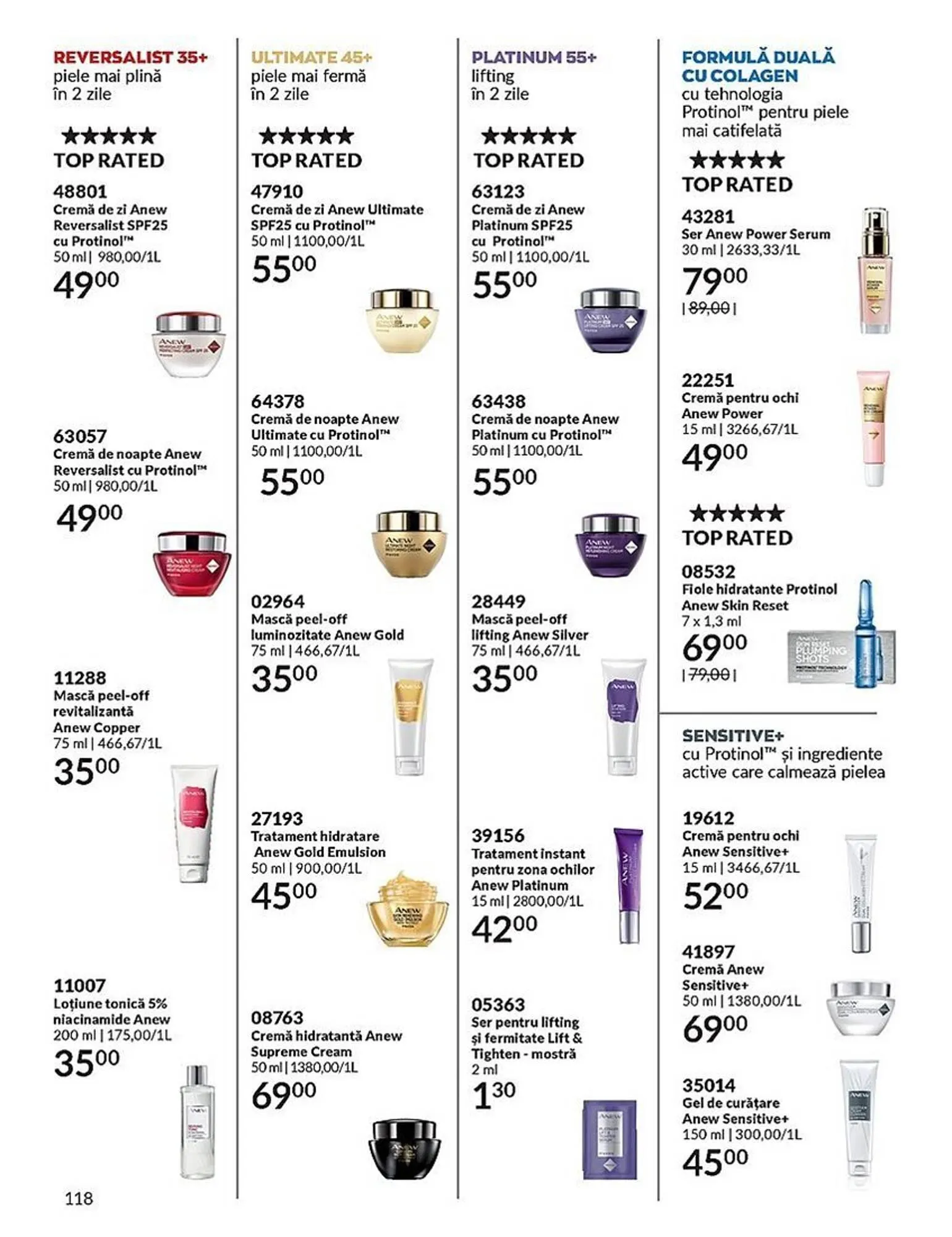 Catalog Avon catalog de la 1 septembrie până la 30 septembrie 2023 - Revista Pagina 118