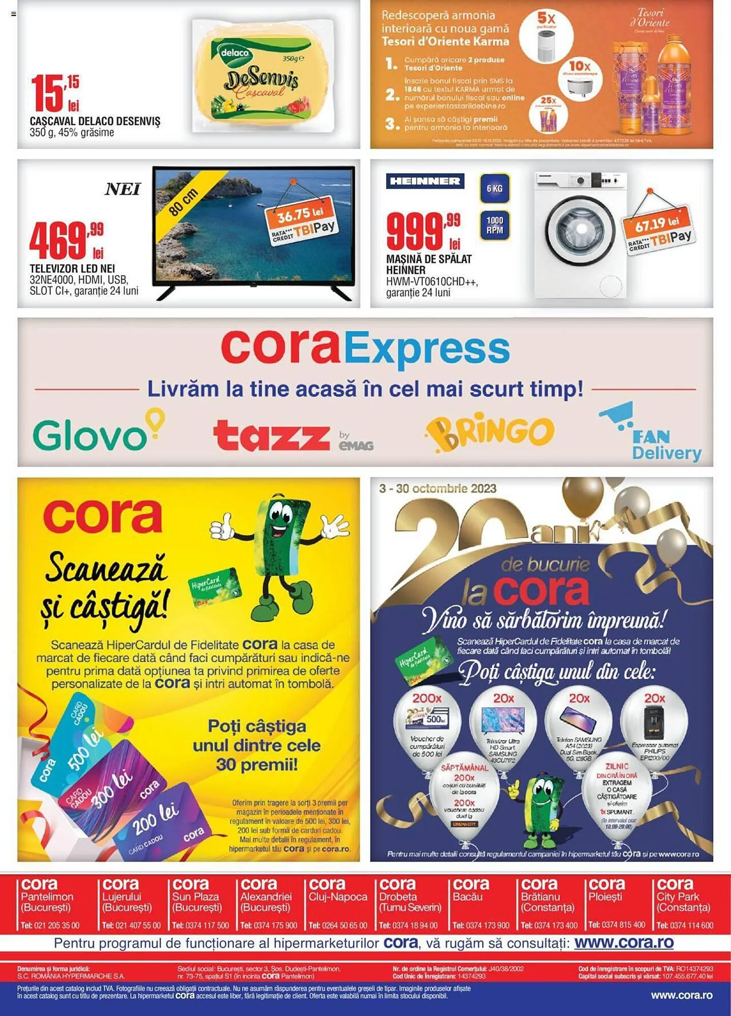 Catalog Cora catalog de la 3 octombrie până la 16 octombrie 2023 - Revista Pagina 24
