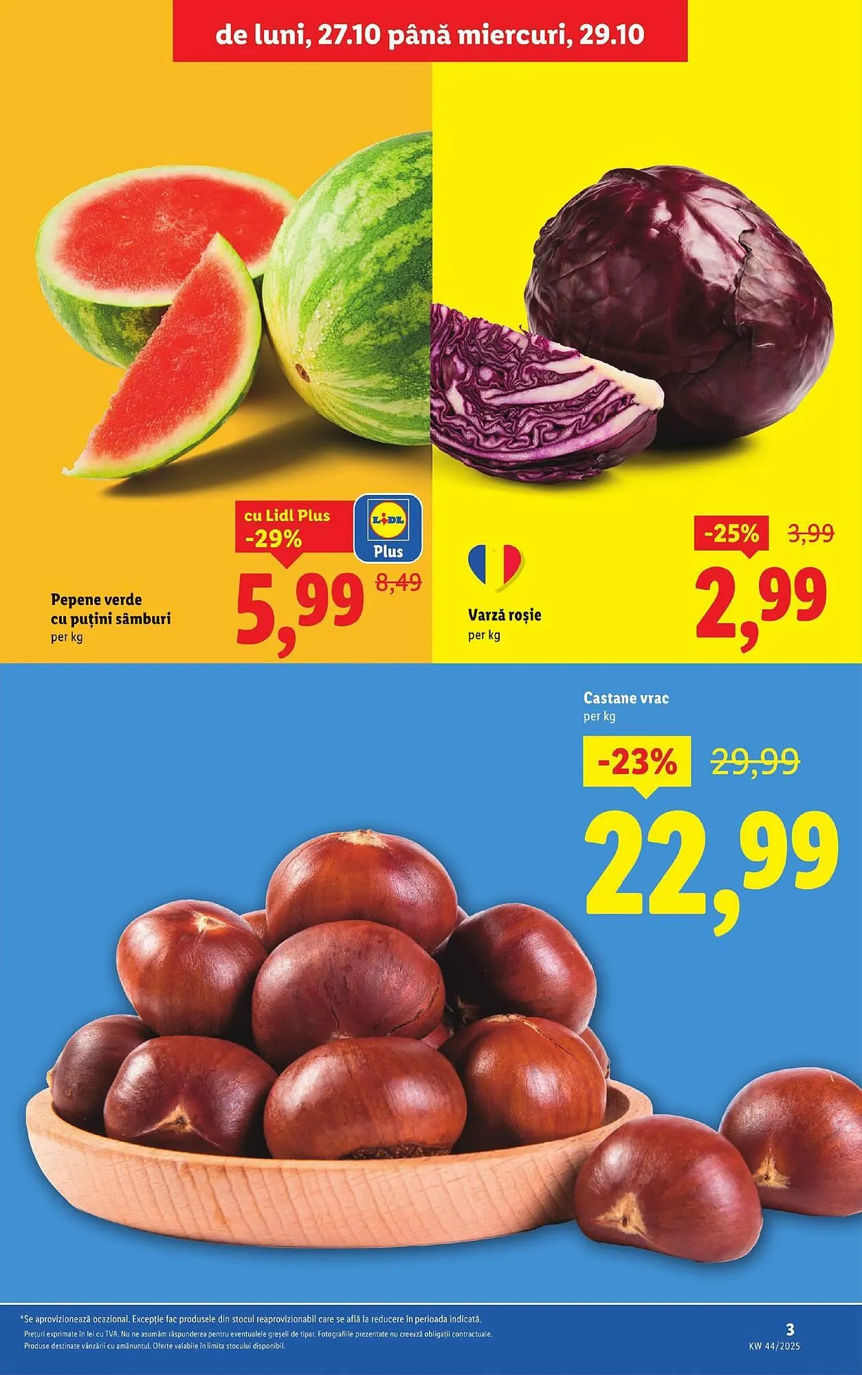 Catalog Catalog Lidl de la 27 octombrie până la 2 noiembrie 2025 - Revista Pagina 3