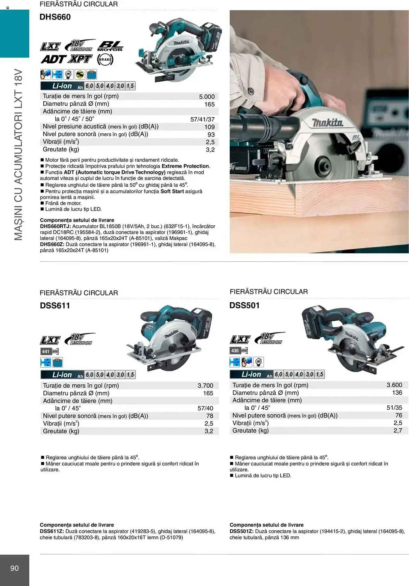 Catalog Catalog Makita de la 8 ianuarie până la 31 decembrie 2025 - Revista Pagina 90