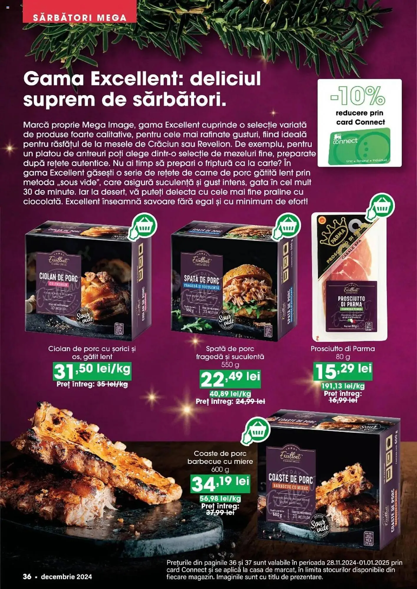 Catalog Catalog Mega Image de la 28 noiembrie până la 31 decembrie 2024 - Revista Pagina 36