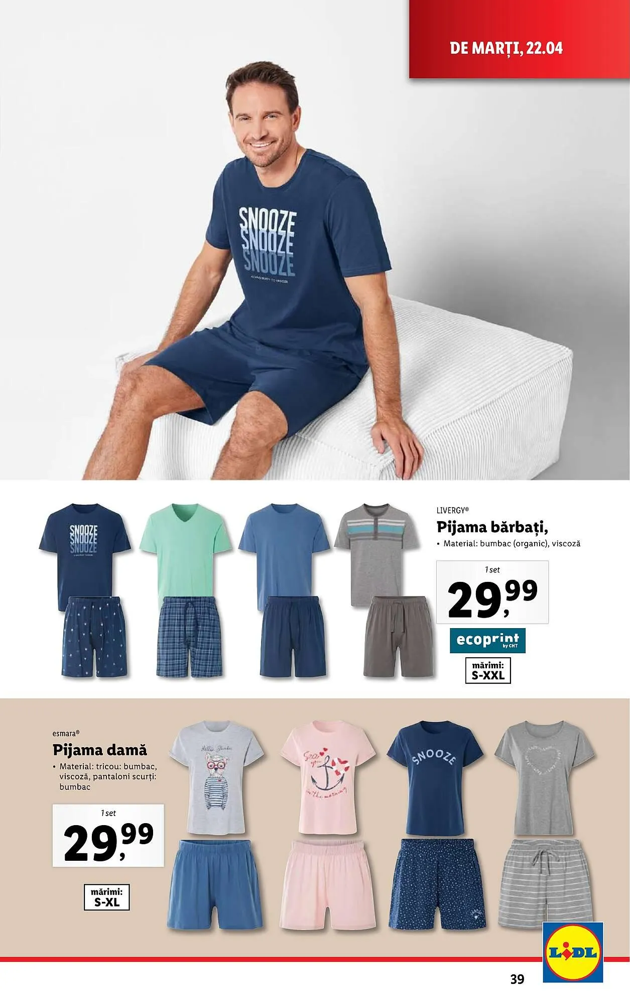 Catalog Catalog Lidl de la 22 aprilie până la 27 aprilie 2025 - Revista Pagina 39