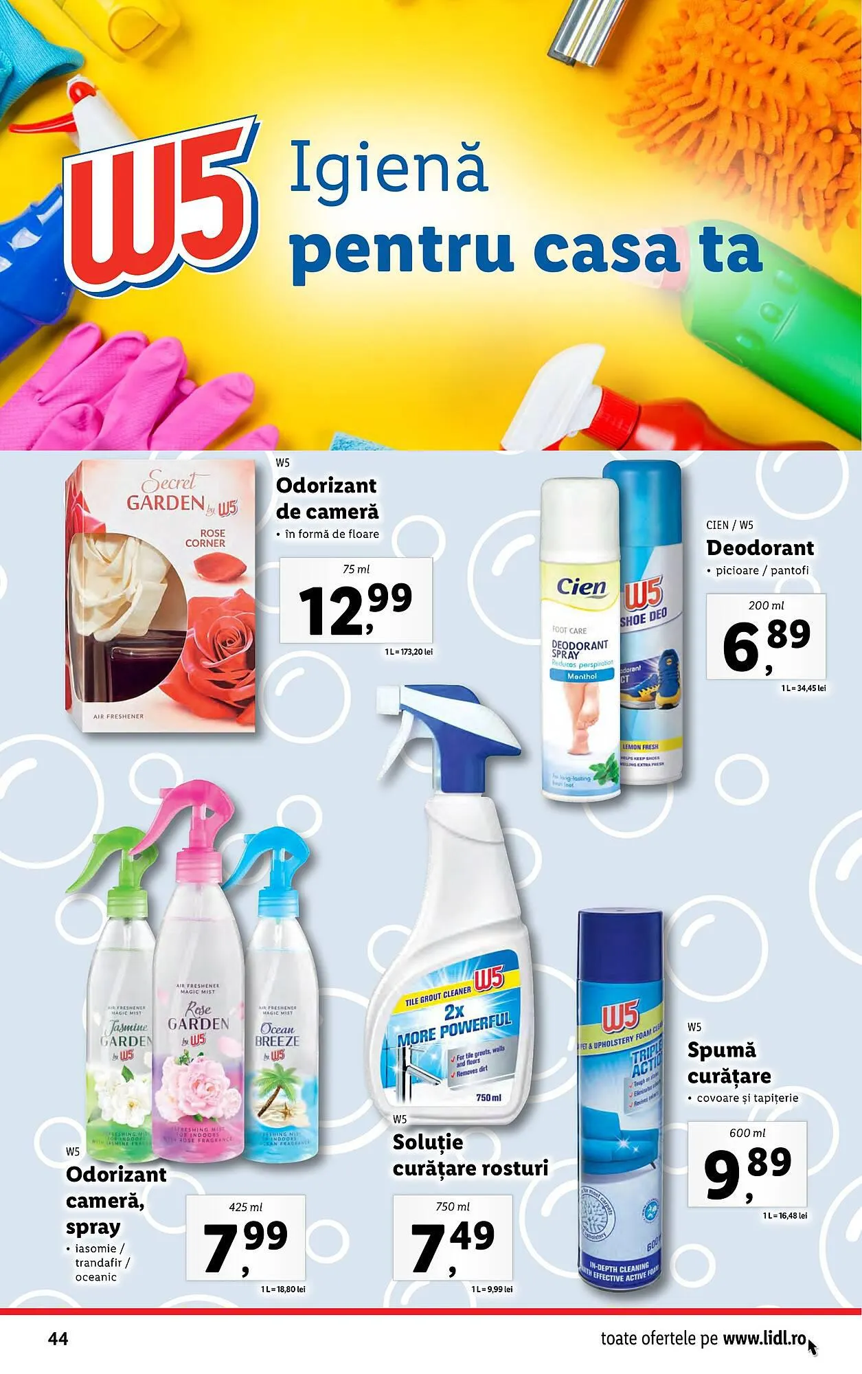 Catalog Lidl catalog de la 18 septembrie până la 24 septembrie 2023 - Revista Pagina 44