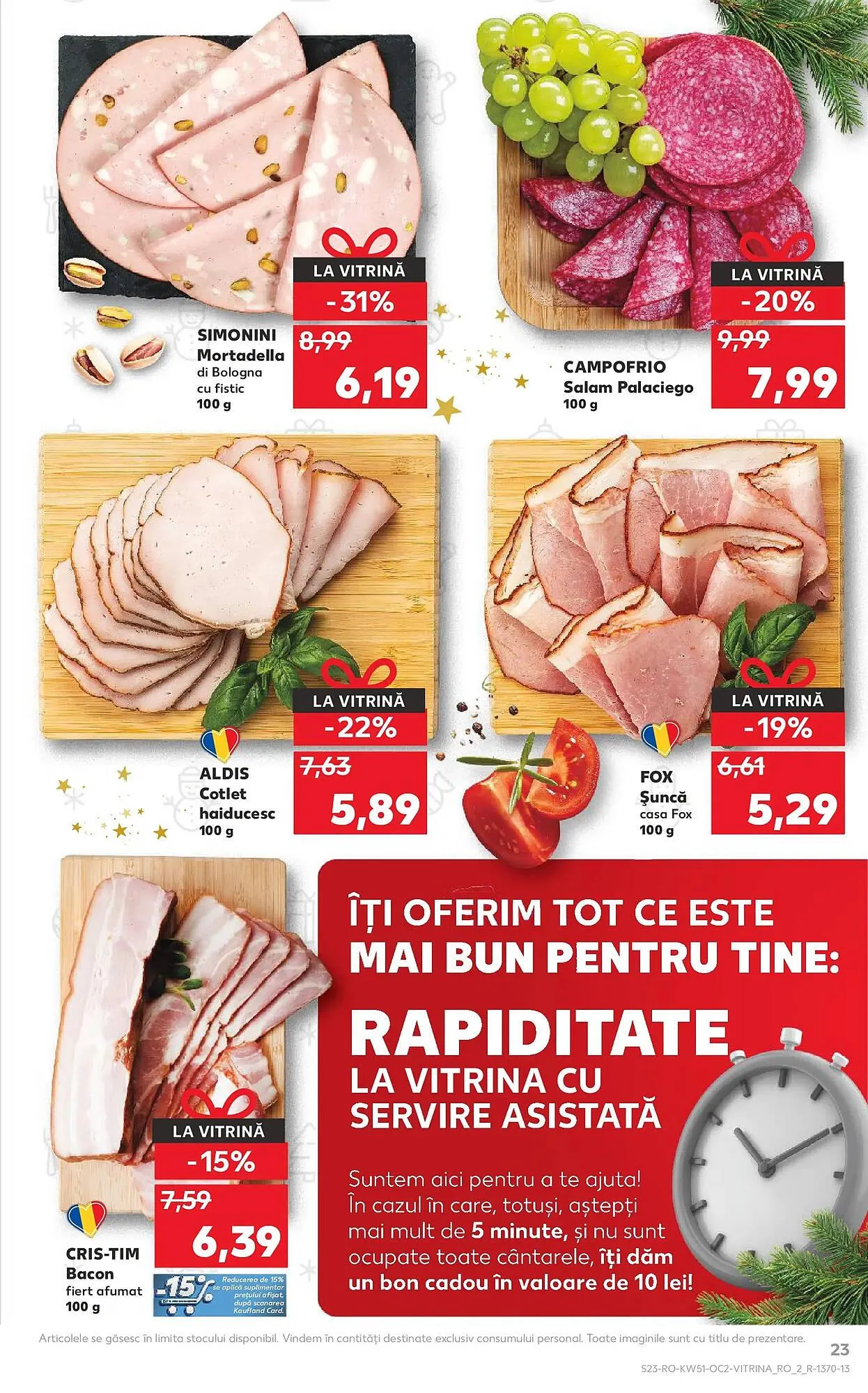 Catalog Catalog Kaufland de la 17 decembrie până la 23 decembrie 2025 - Revista Pagina 23