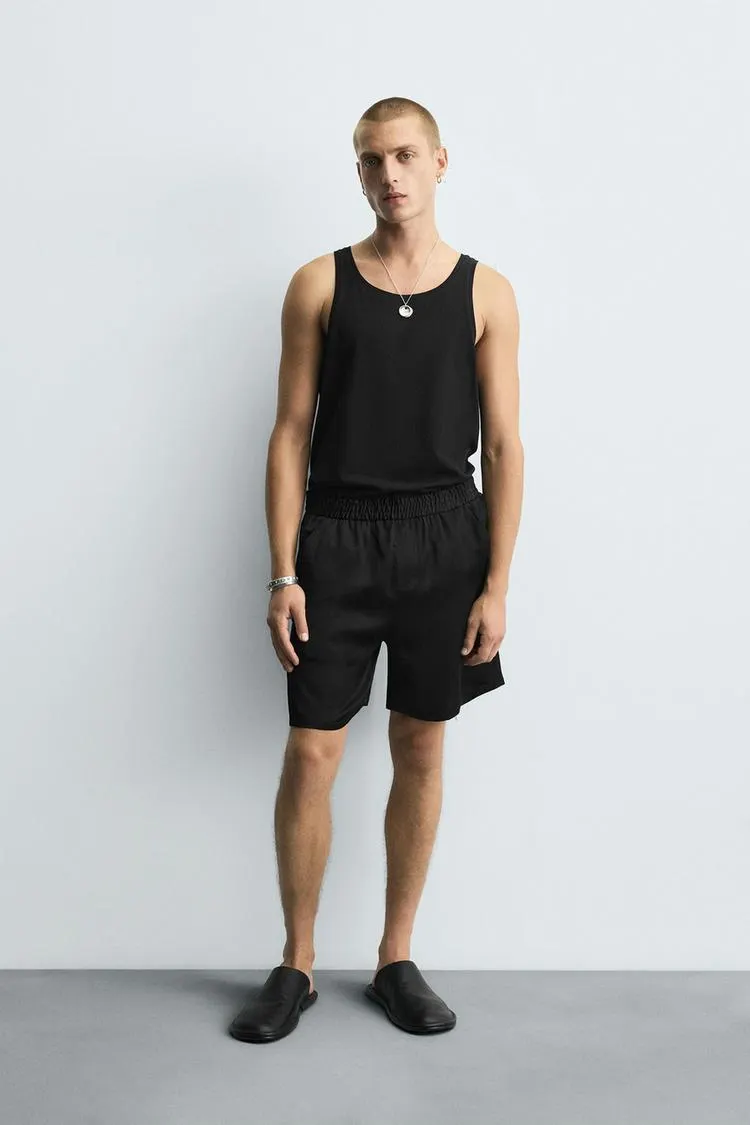 BERMUDE SATINATE RELAXED FIT