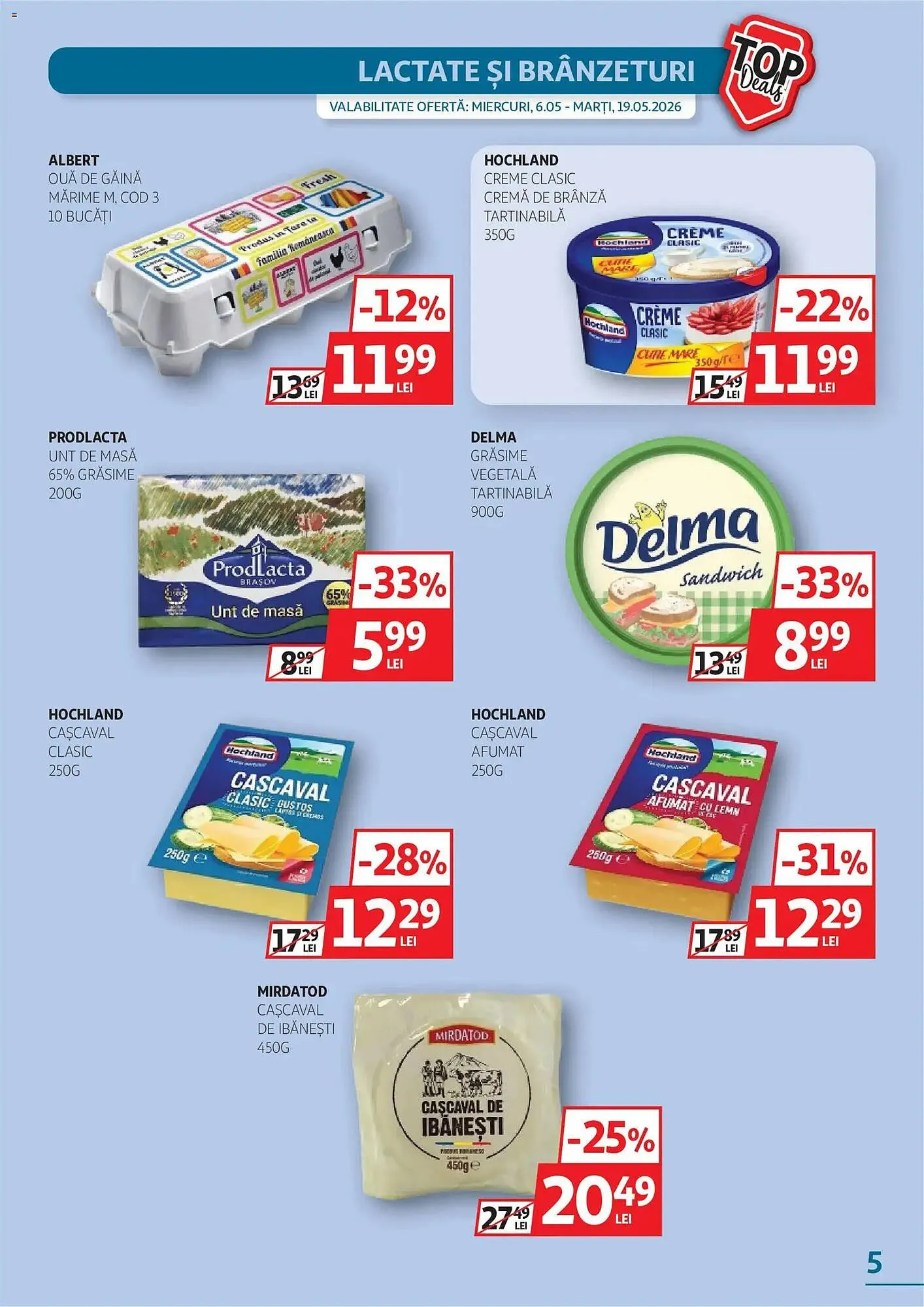 Catalog Catalog Auchan de la 6 mai până la 19 mai 2026 - Revista Pagina 5