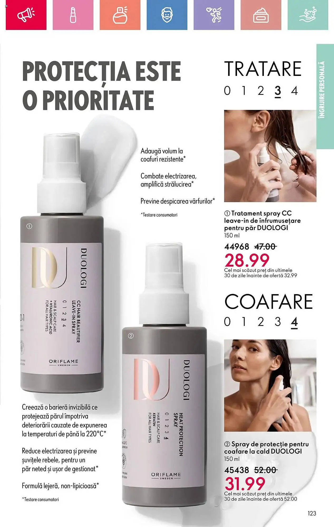 Catalog Catalog Oriflame de la 23 martie până la 12 aprilie 2025 - Revista Pagina 123