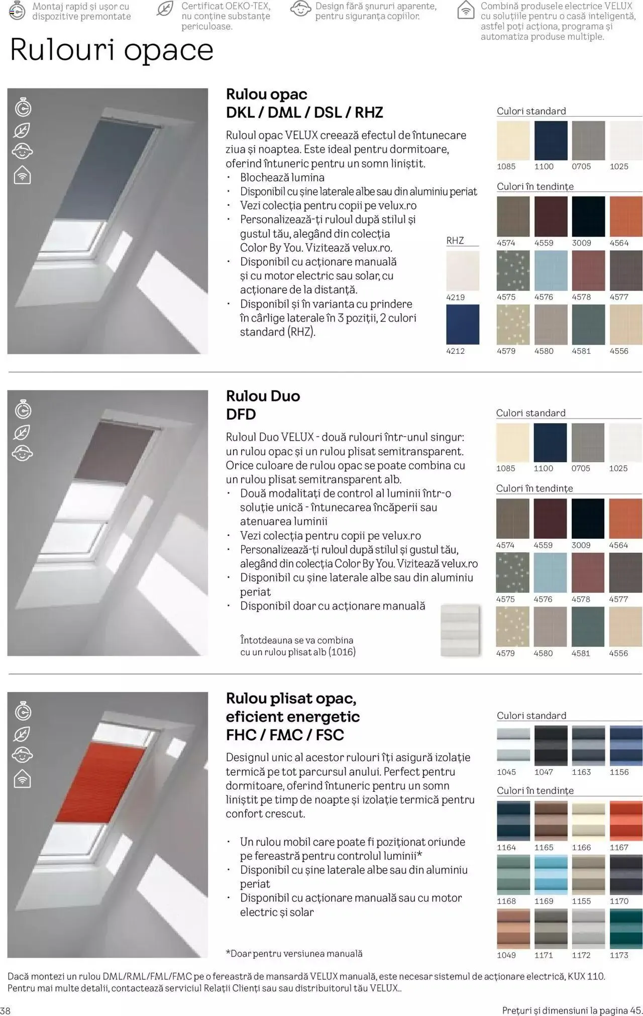 Catalog Catalog Velux de la 28 martie până la 31 decembrie 2023 - Revista Pagina 38