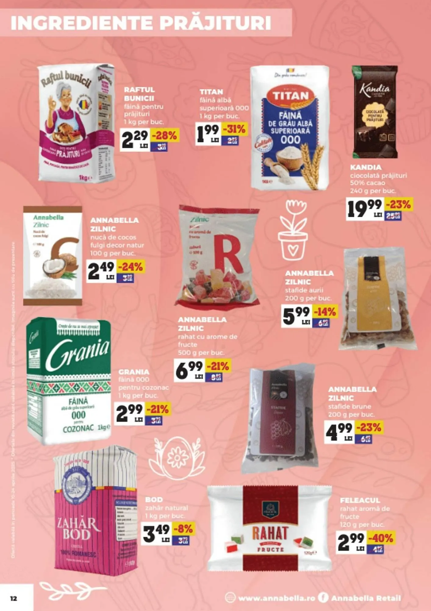 Catalog Catalog Annabella de la 8 aprilie până la 24 aprilie 2025 - Revista Pagina 12