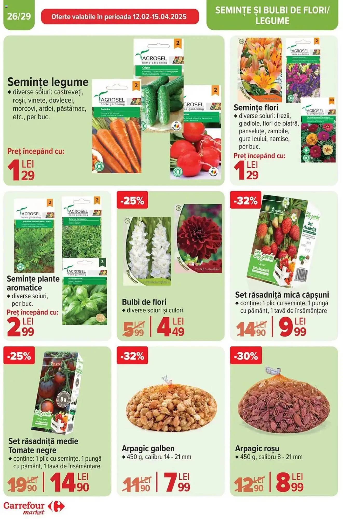 Catalog Catalog Carrefour Market de la 2 aprilie până la 13 aprilie 2025 - Revista Pagina 26
