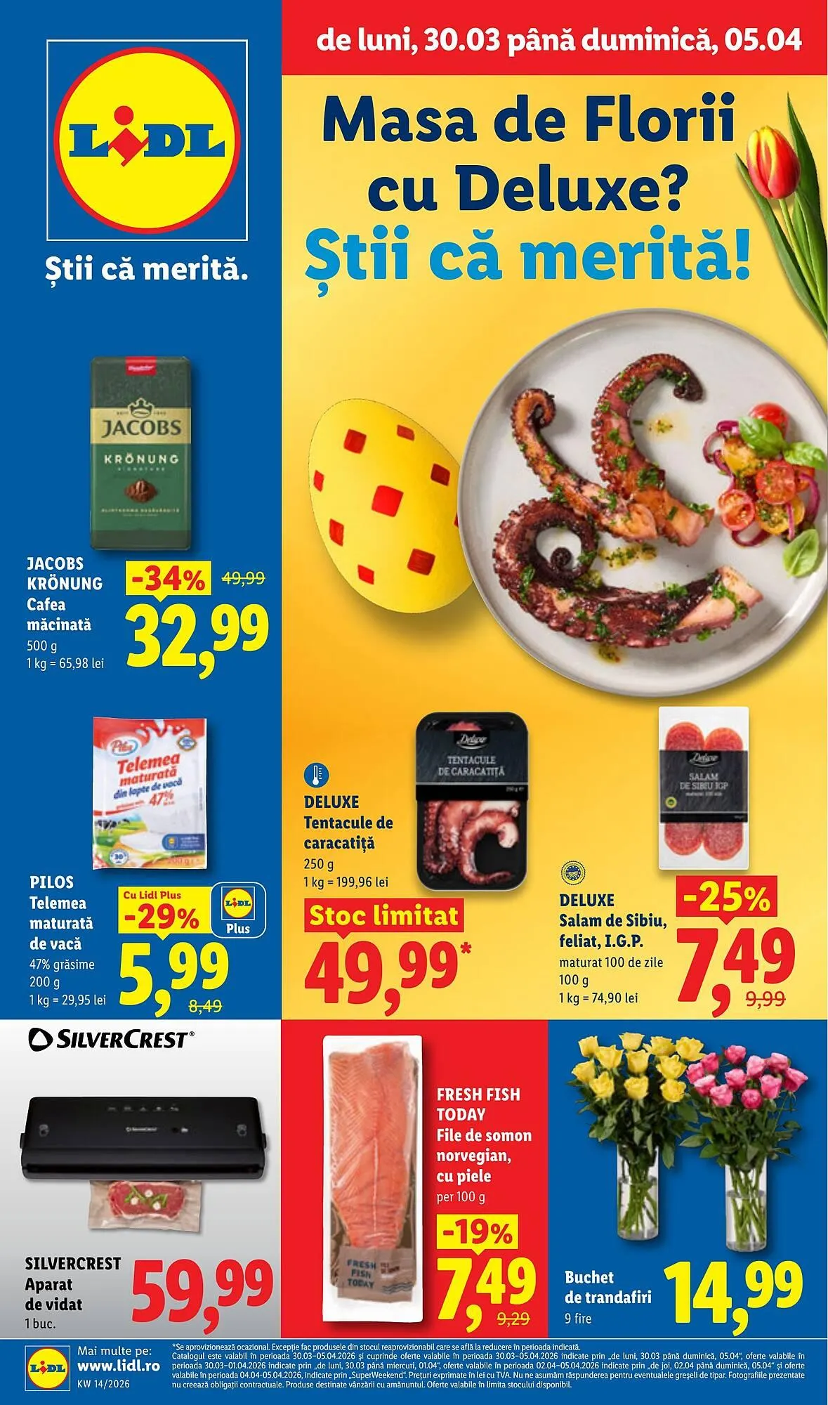 Catalog Catalog Lidl de la 30 martie până la 5 aprilie 2026 - Revista Pagina 1
