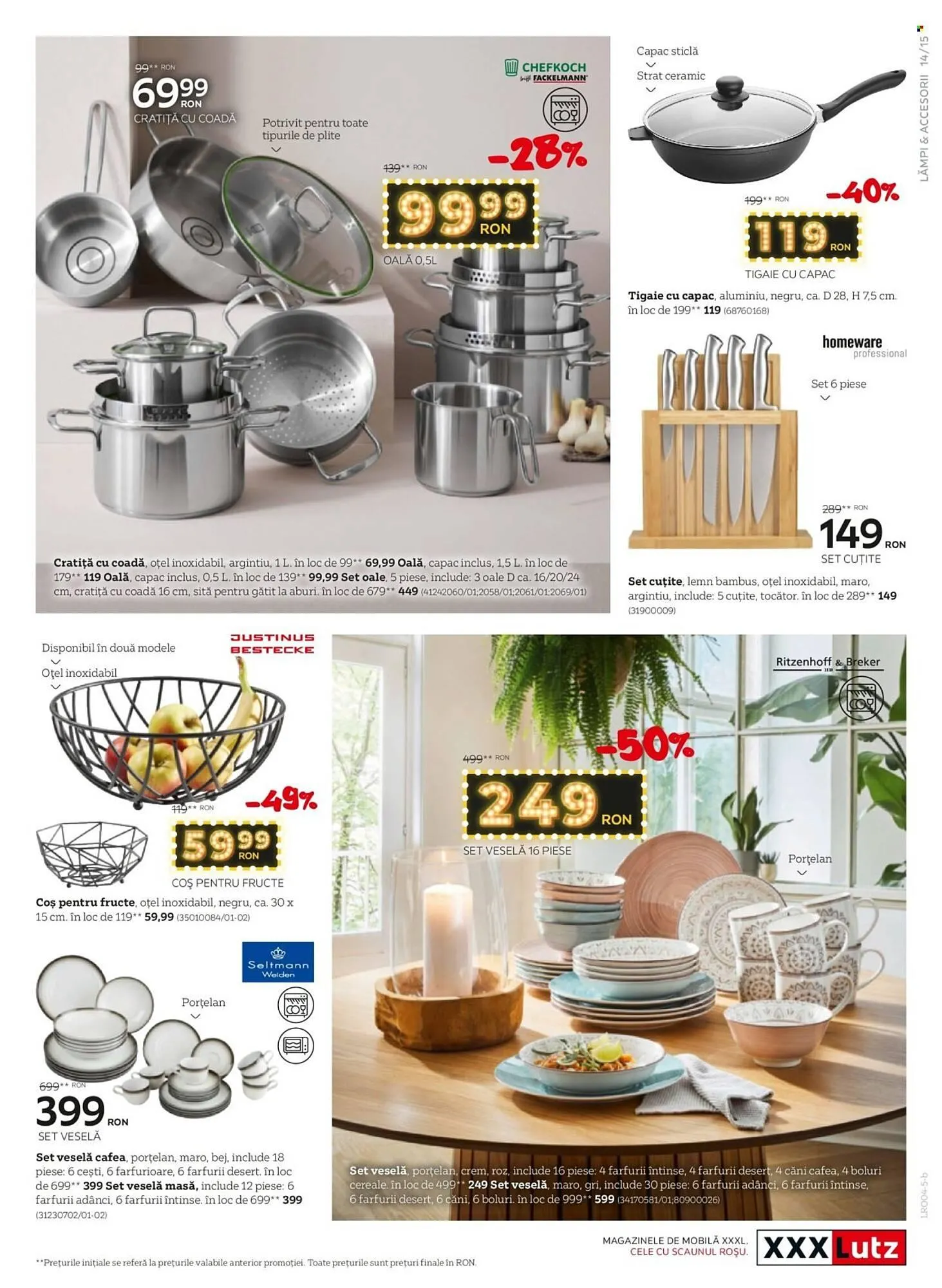 Catalog Catalog XXXLutz de la 14 aprilie până la 4 mai 2025 - Revista Pagina 15