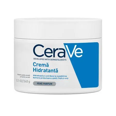 Crema hidratanta pentru fata si corp, 340 g, CeraVe
