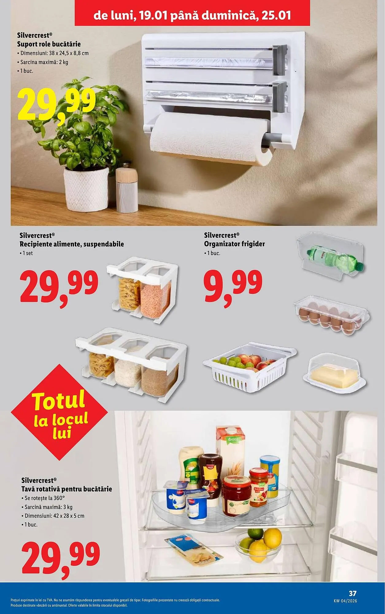 Catalog Catalog Lidl de la 19 ianuarie până la 25 ianuarie 2026 - Revista Pagina 37