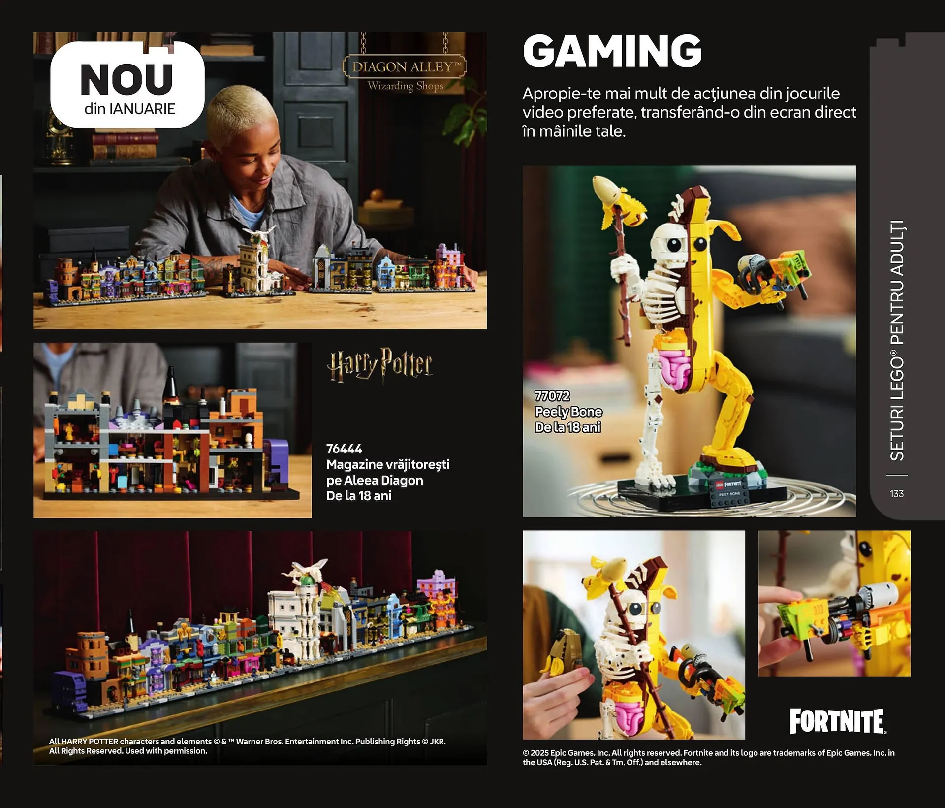 Catalog Сatalog Lego de la 1 ianuarie până la 30 iunie 2025 - Revista Pagina 133